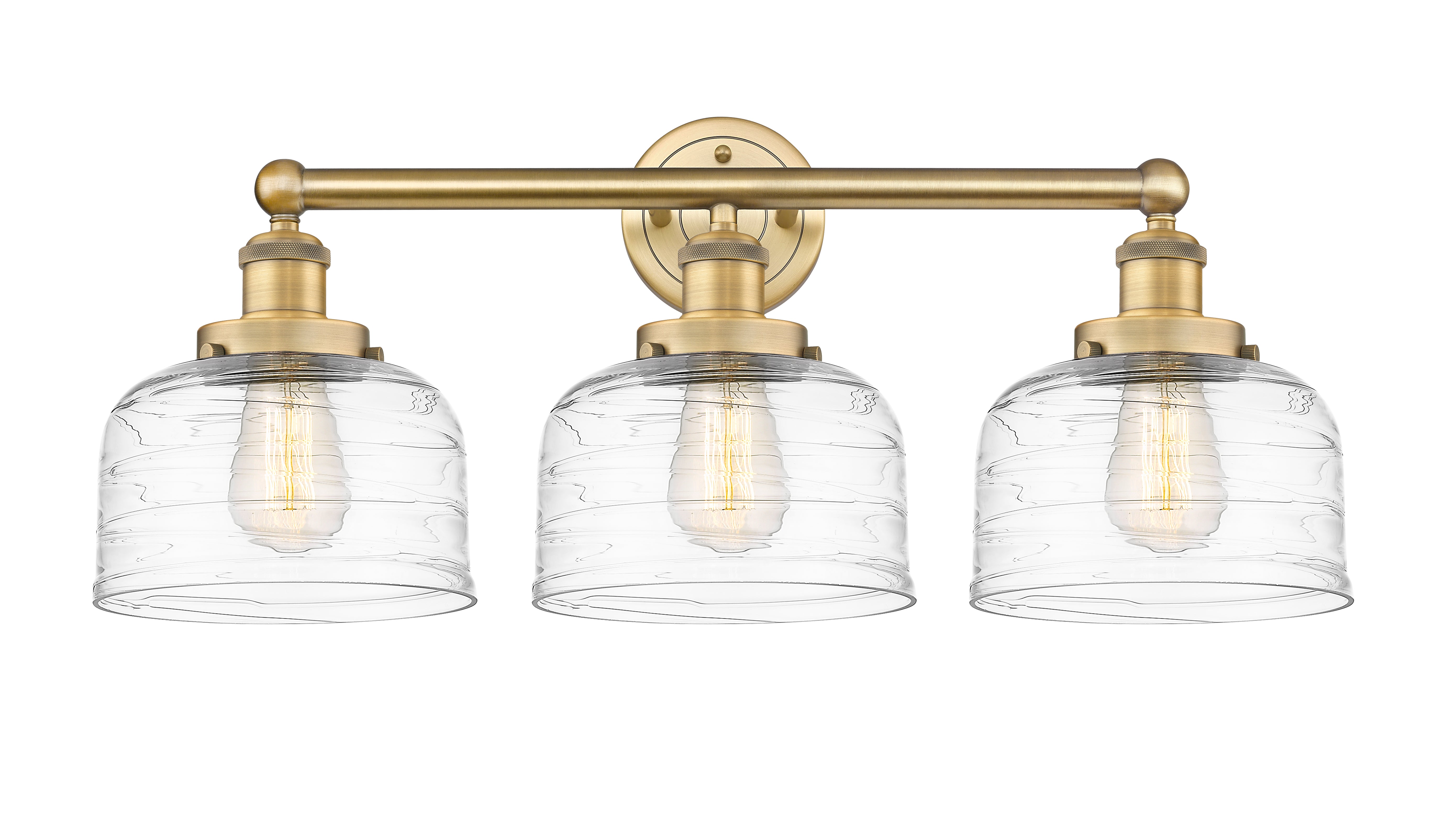 Edison Bath Vanity Light Cast Brass Finish