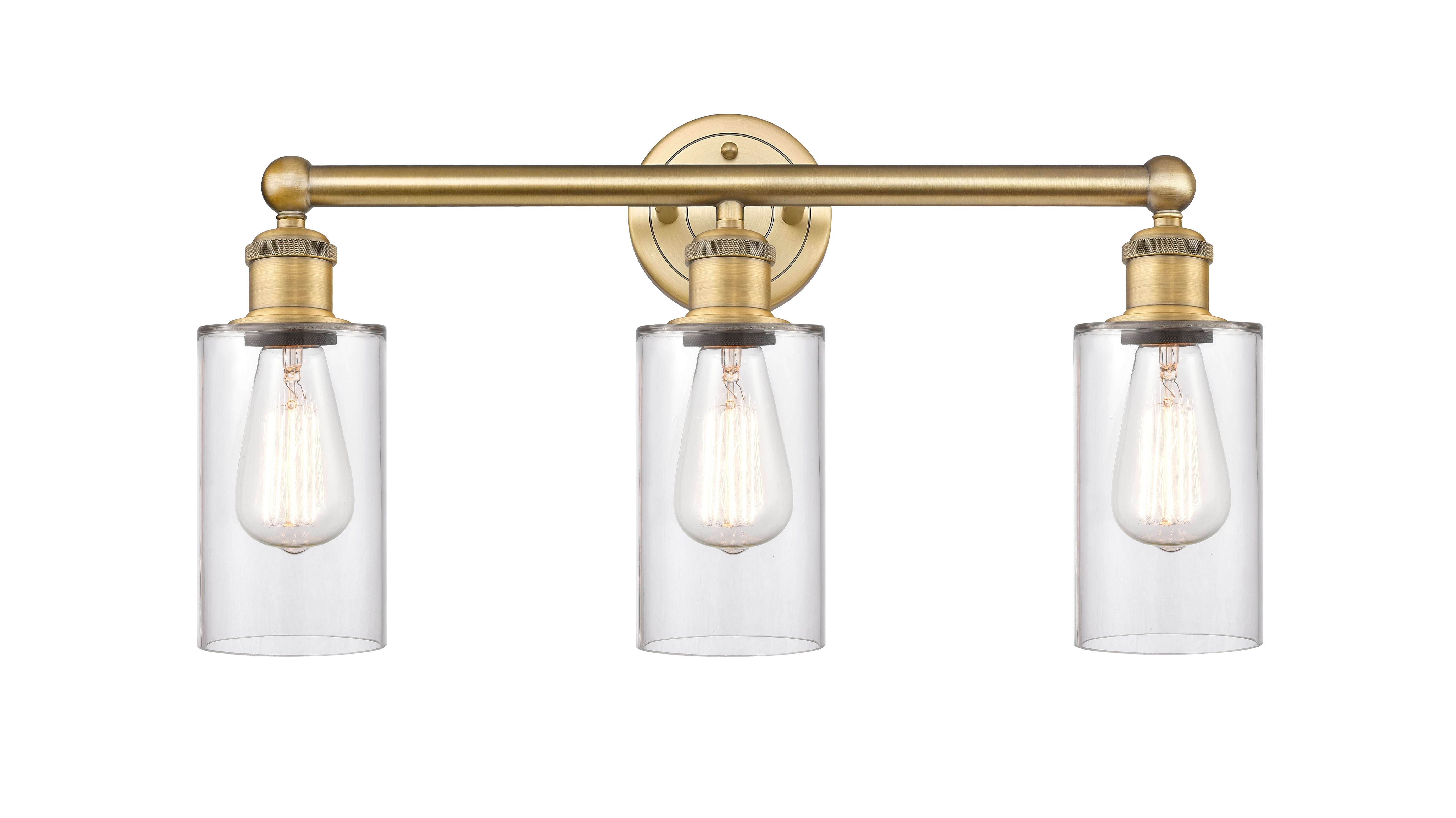 Edison Bath Vanity Light Cast Brass Finish