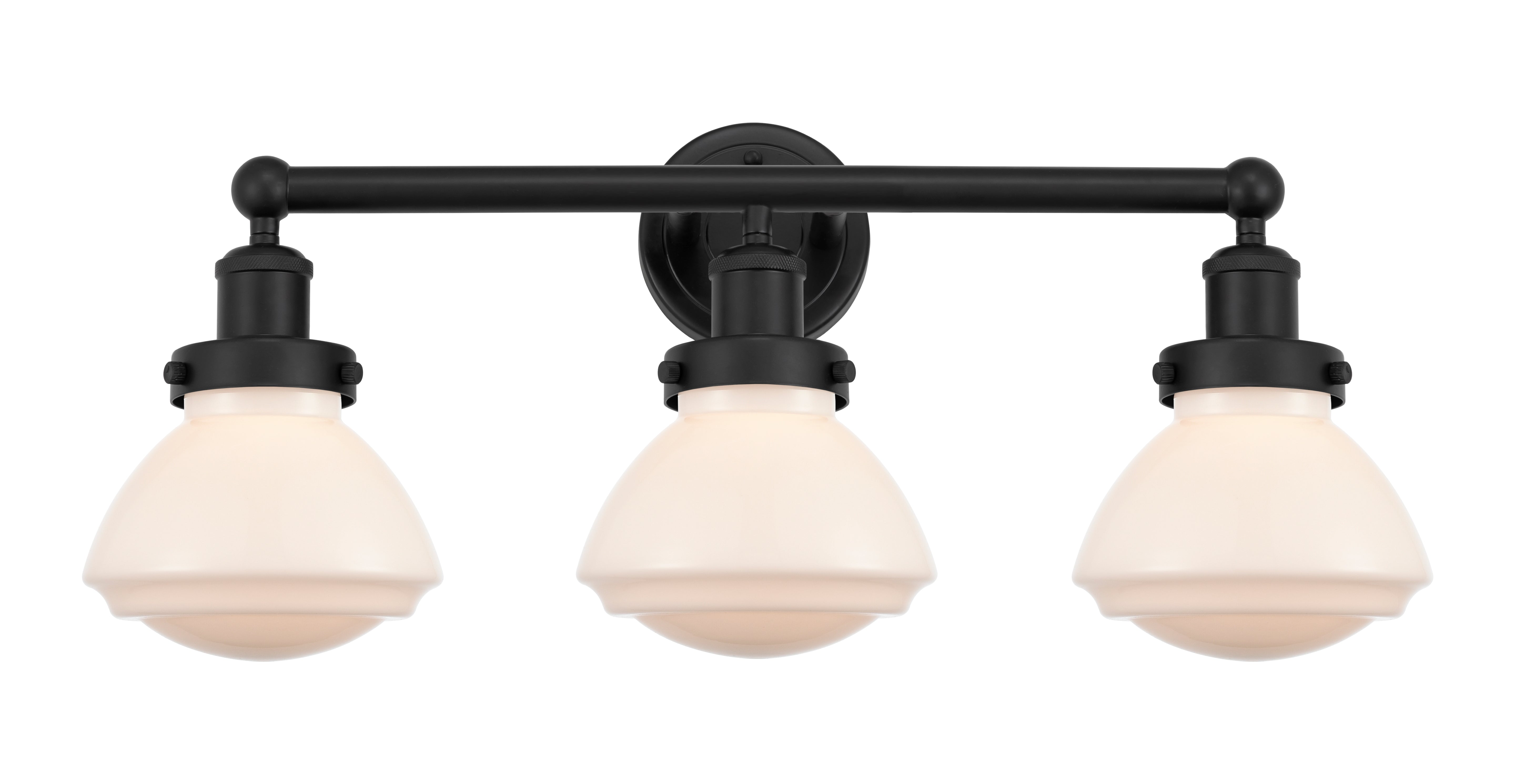Edison Bath Vanity Light Cast Brass 3 Lights