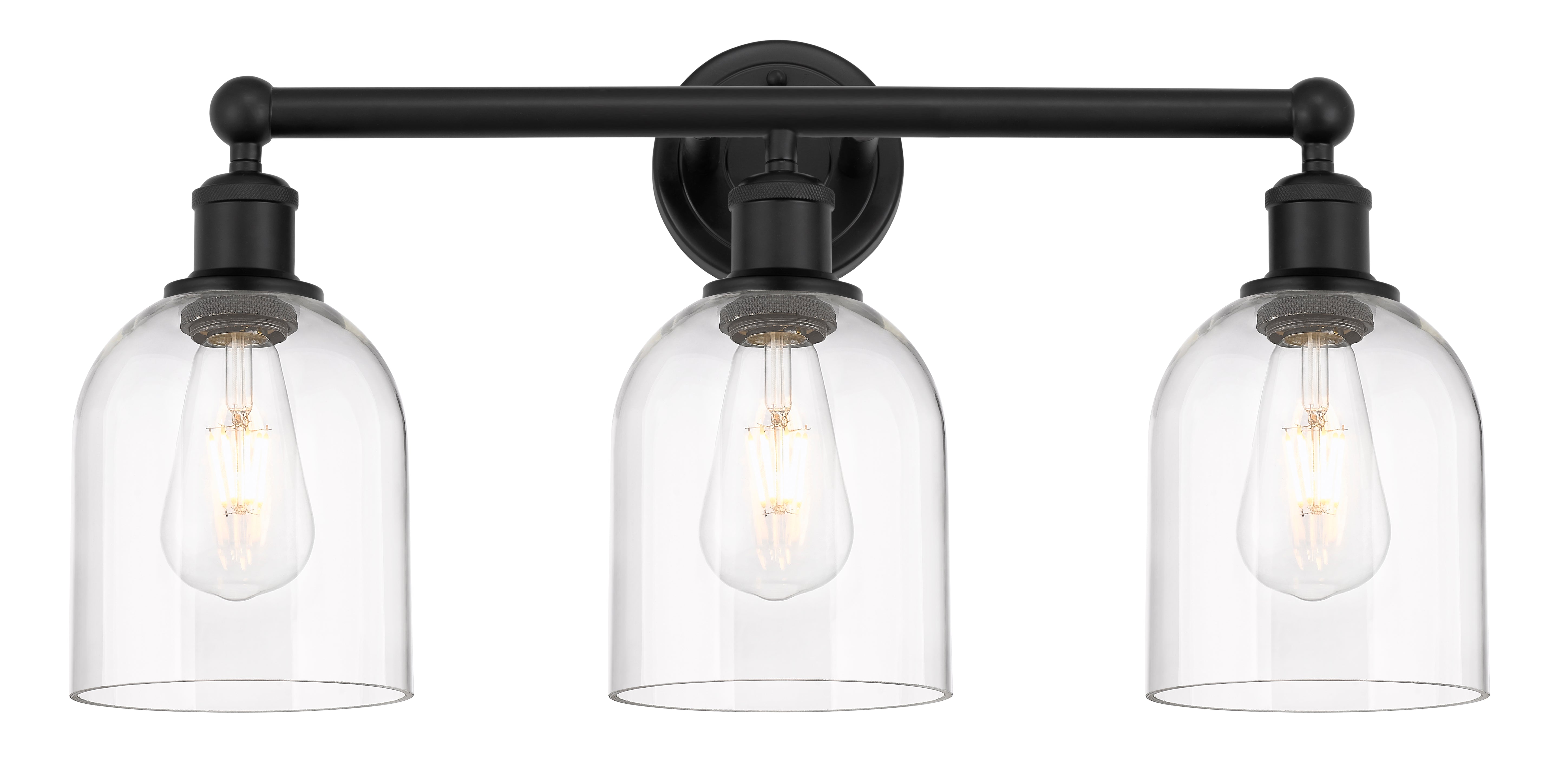 Edison Bath Vanity Light Cast Brass Steel