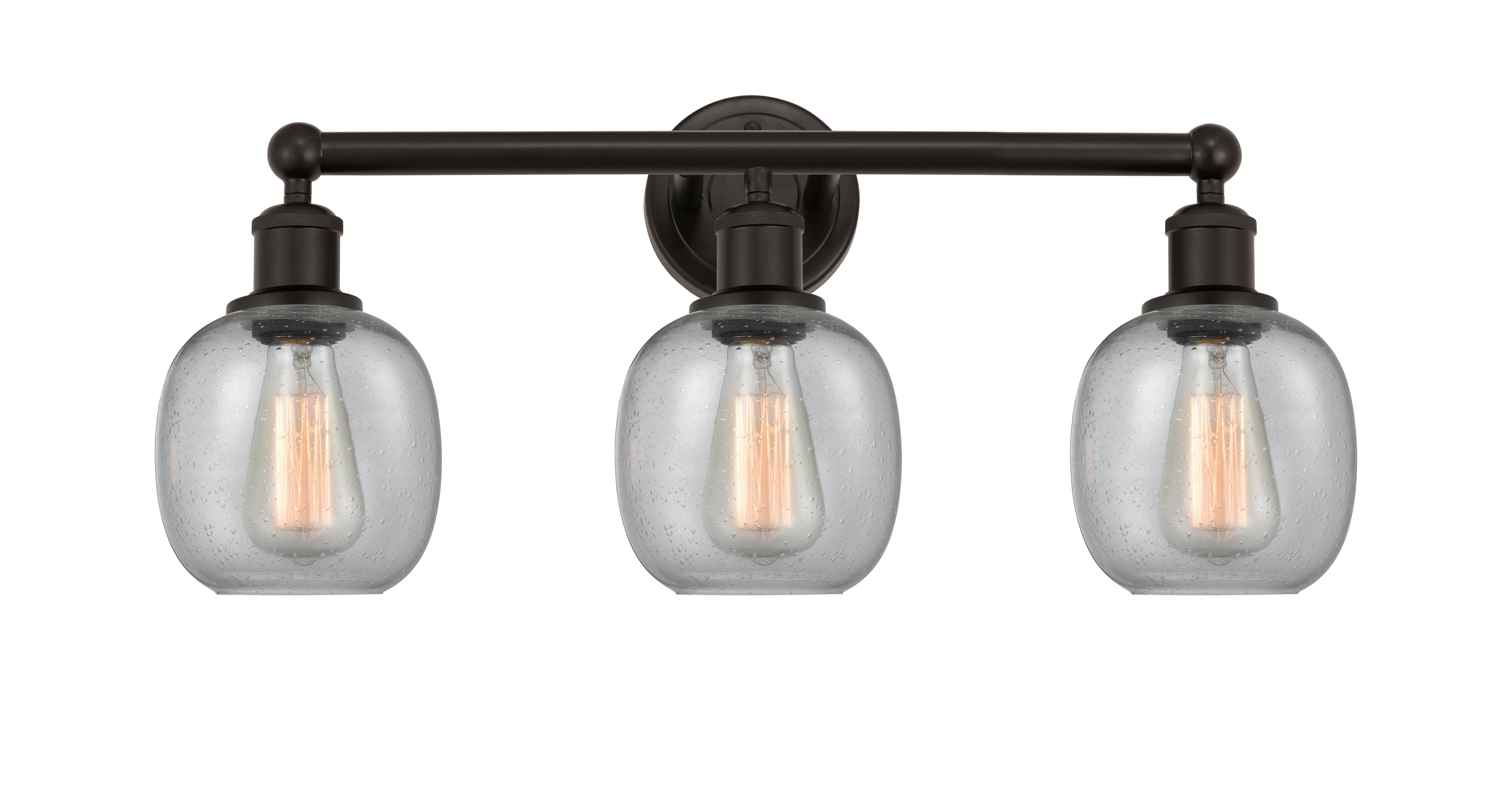 Edison Bath Vanity Light Woven Rattan Steel