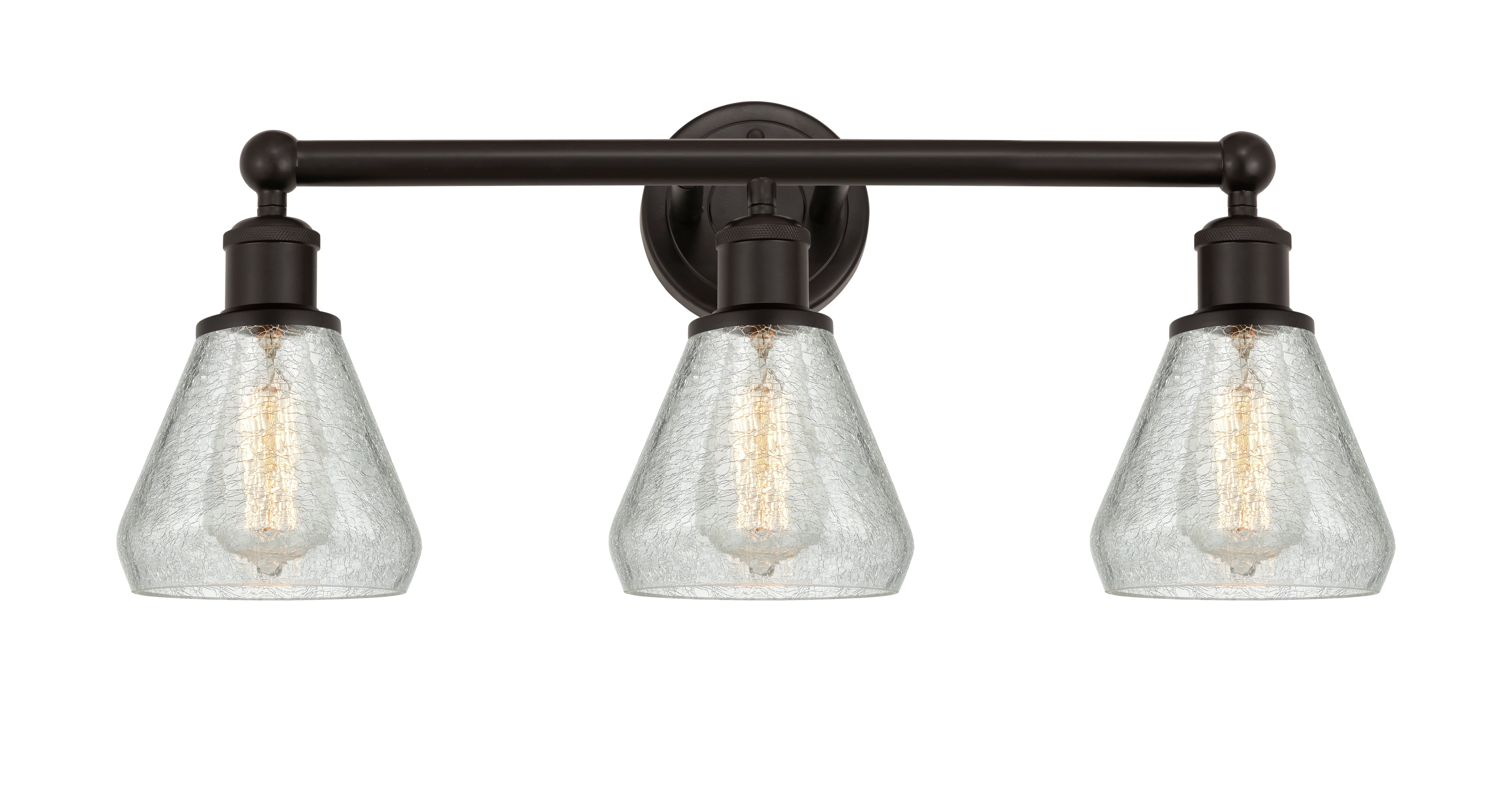 Edison Bath Vanity Light Brass 24 Inches