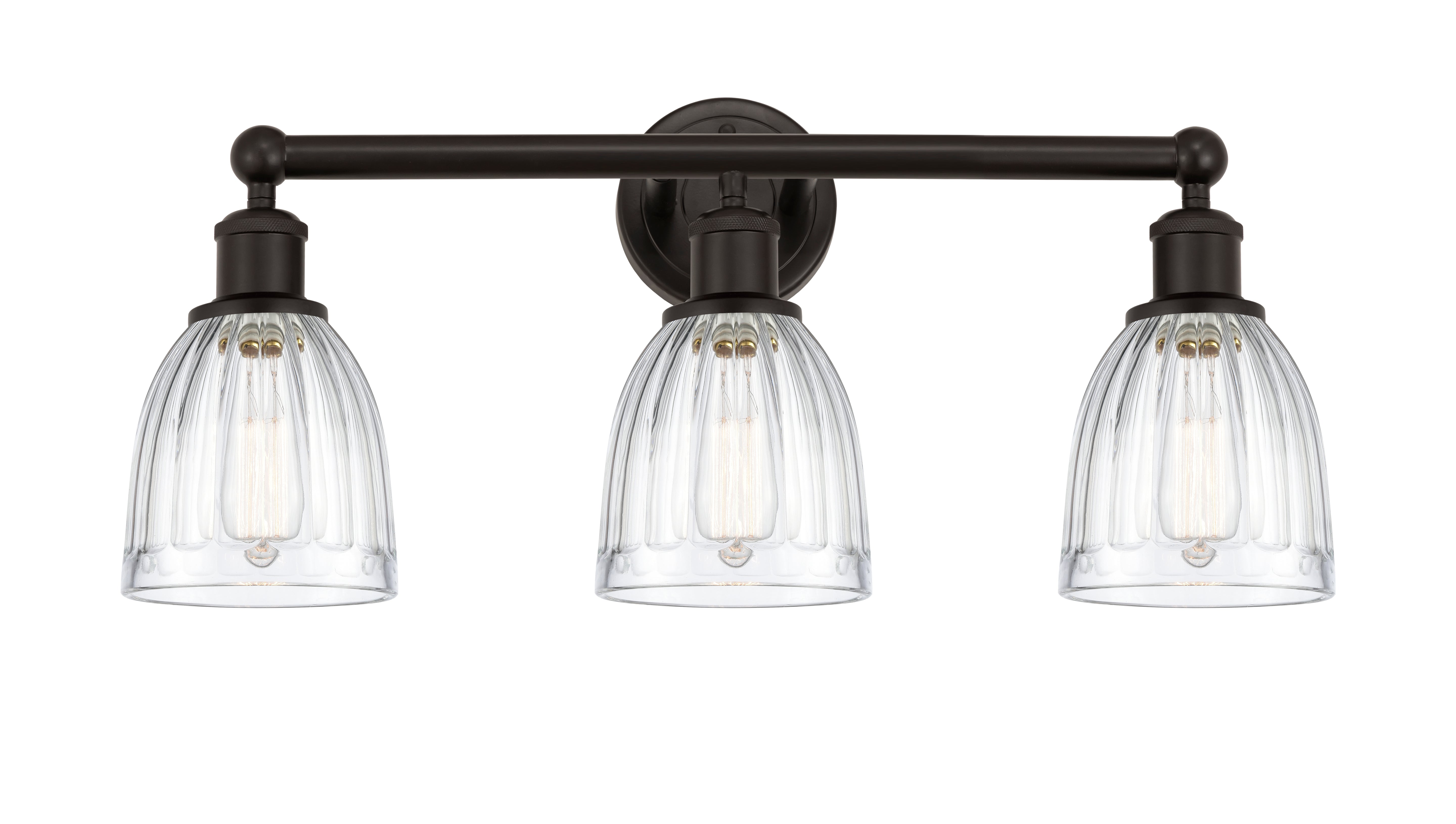 Edison Bath Vanity Light Cast Brass Finish
