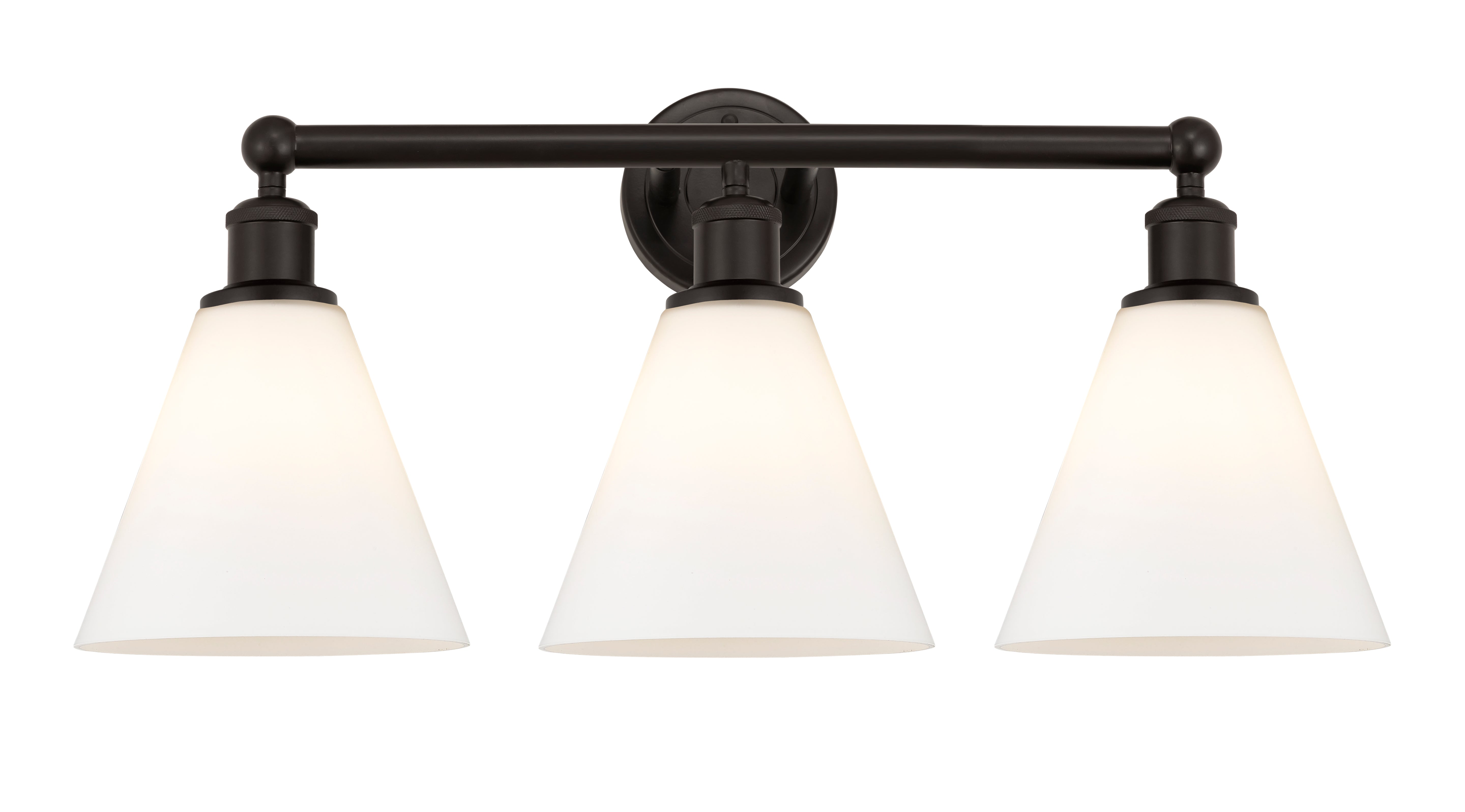 Edison Bath Vanity Light Cast Brass 24.5 Inch