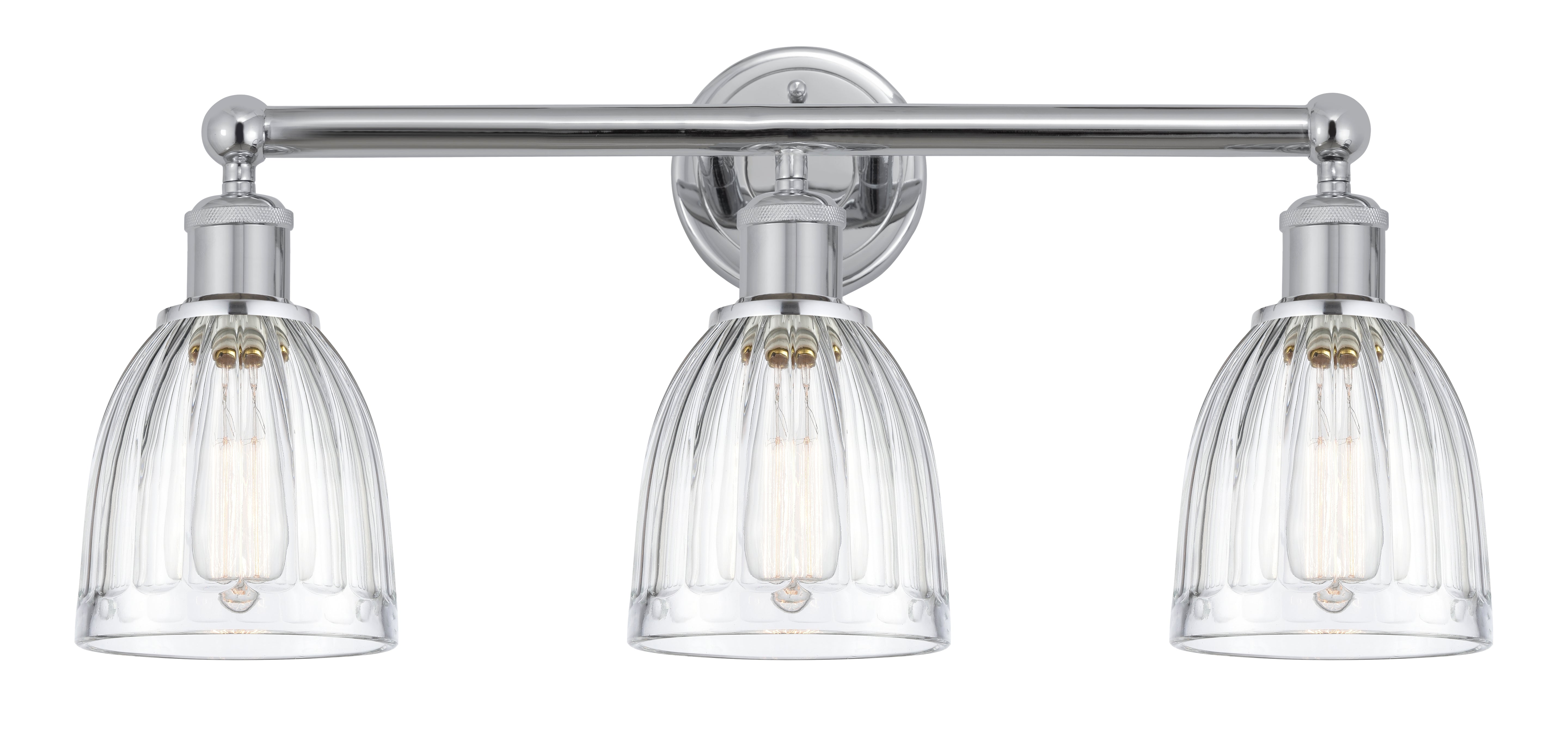Edison Bath Vanity Light Cast Brass Finish