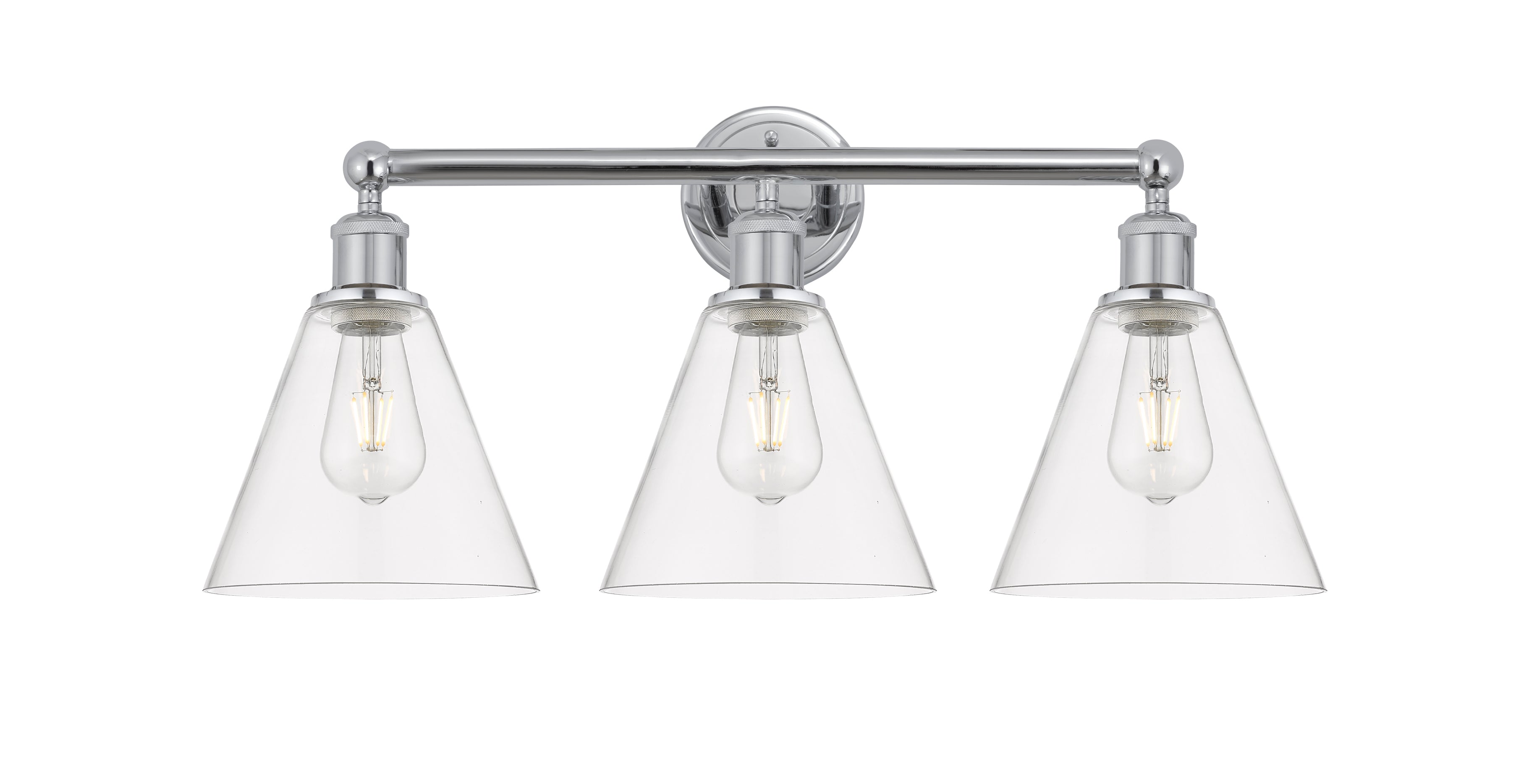Edison Bath Vanity Light Cast Brass 24.5 Inch