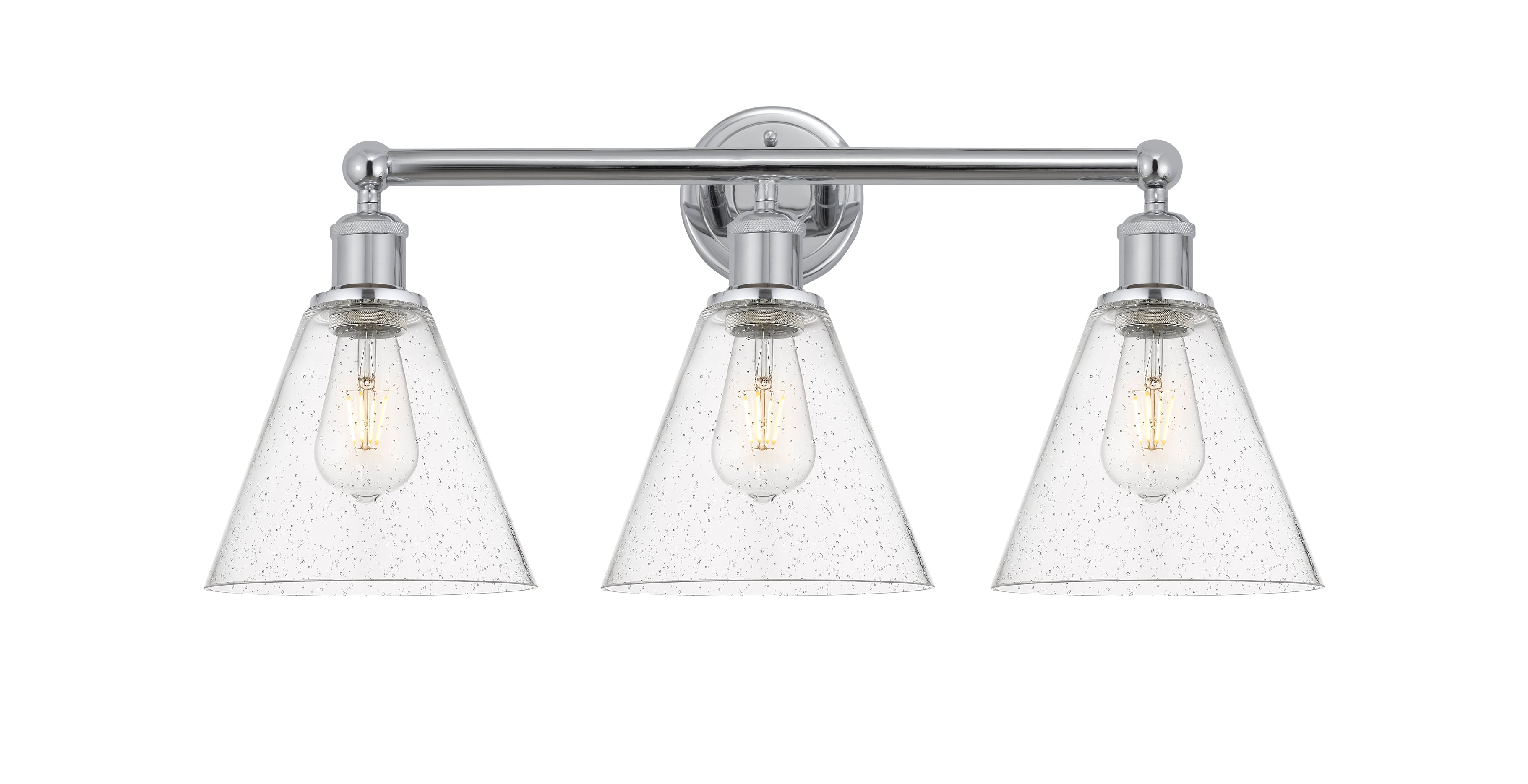 Edison Bath Vanity Light Cast Brass 24.5 Inch