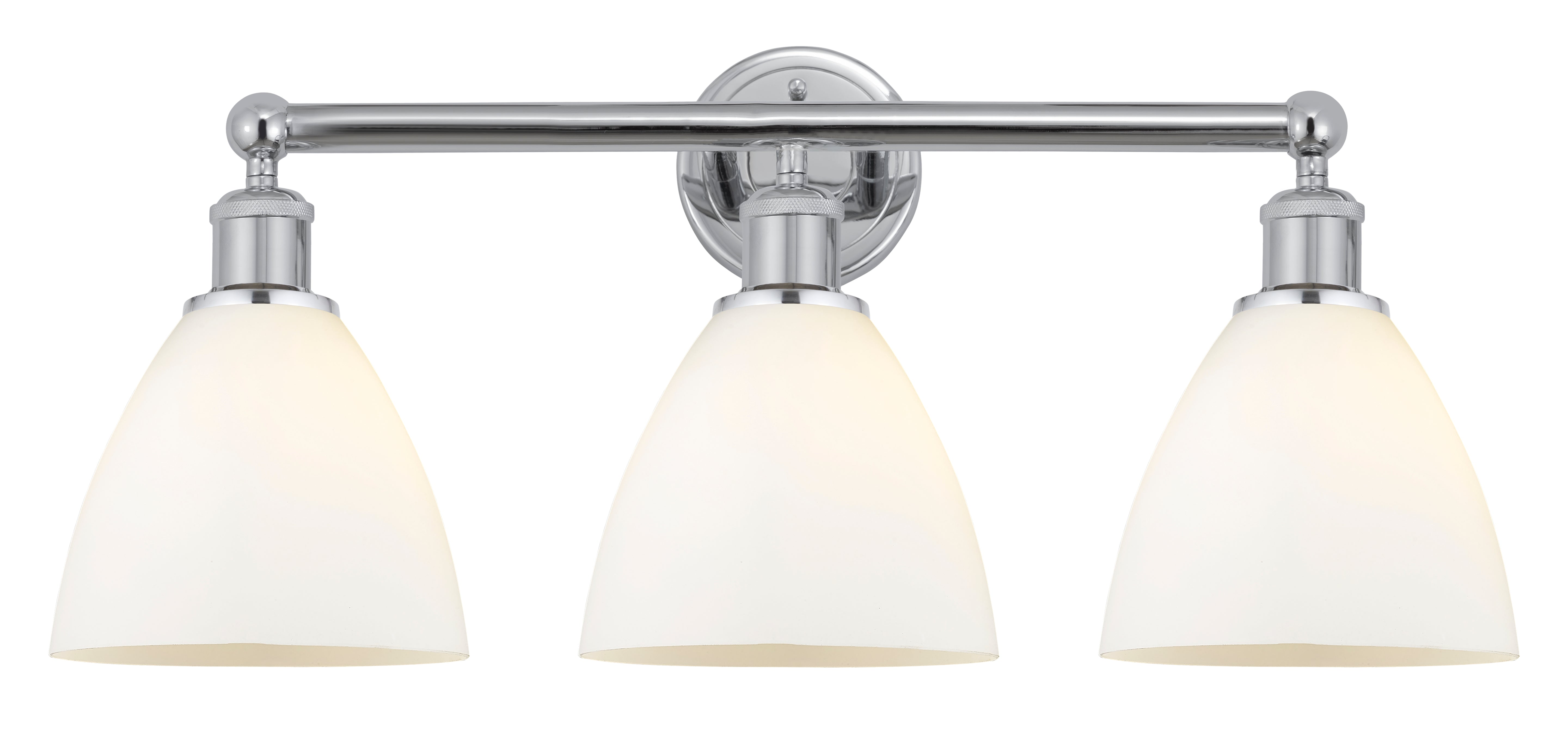 Edison Bath Vanity Light Cast Brass Glass