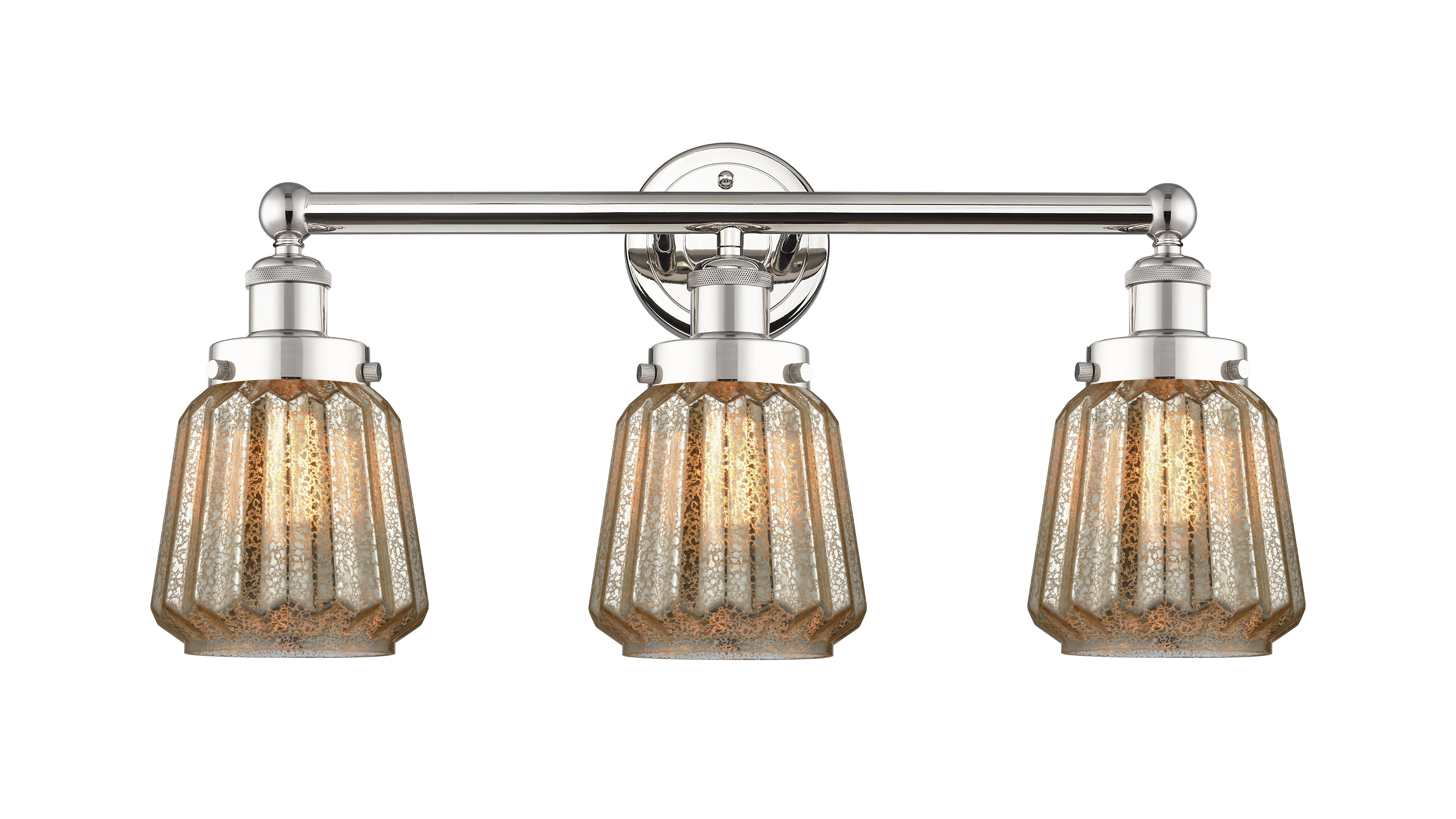 Edison Bath Vanity Light Cast Brass Glass