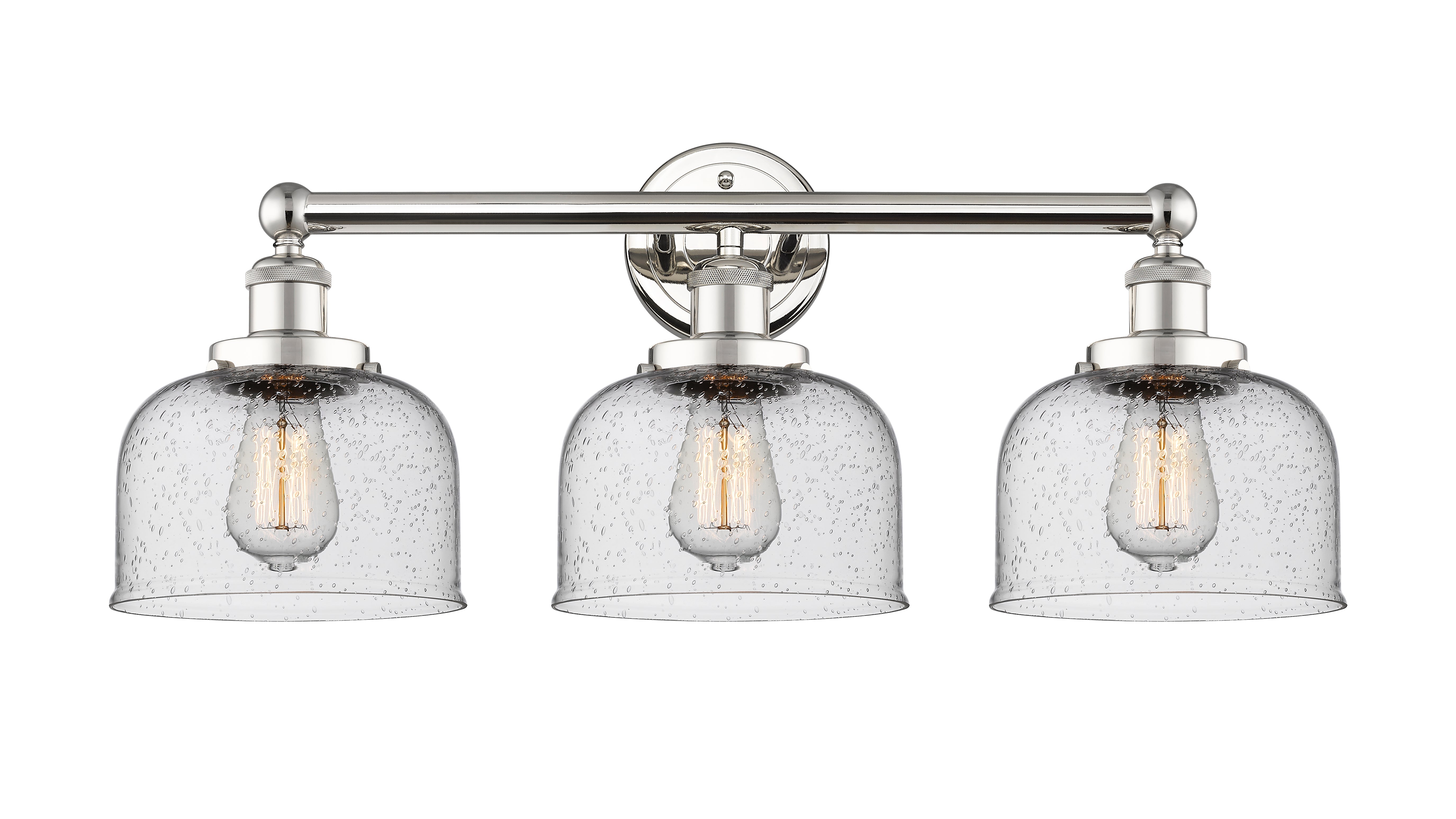 Edison Bath Vanity Light Cast Brass 25"