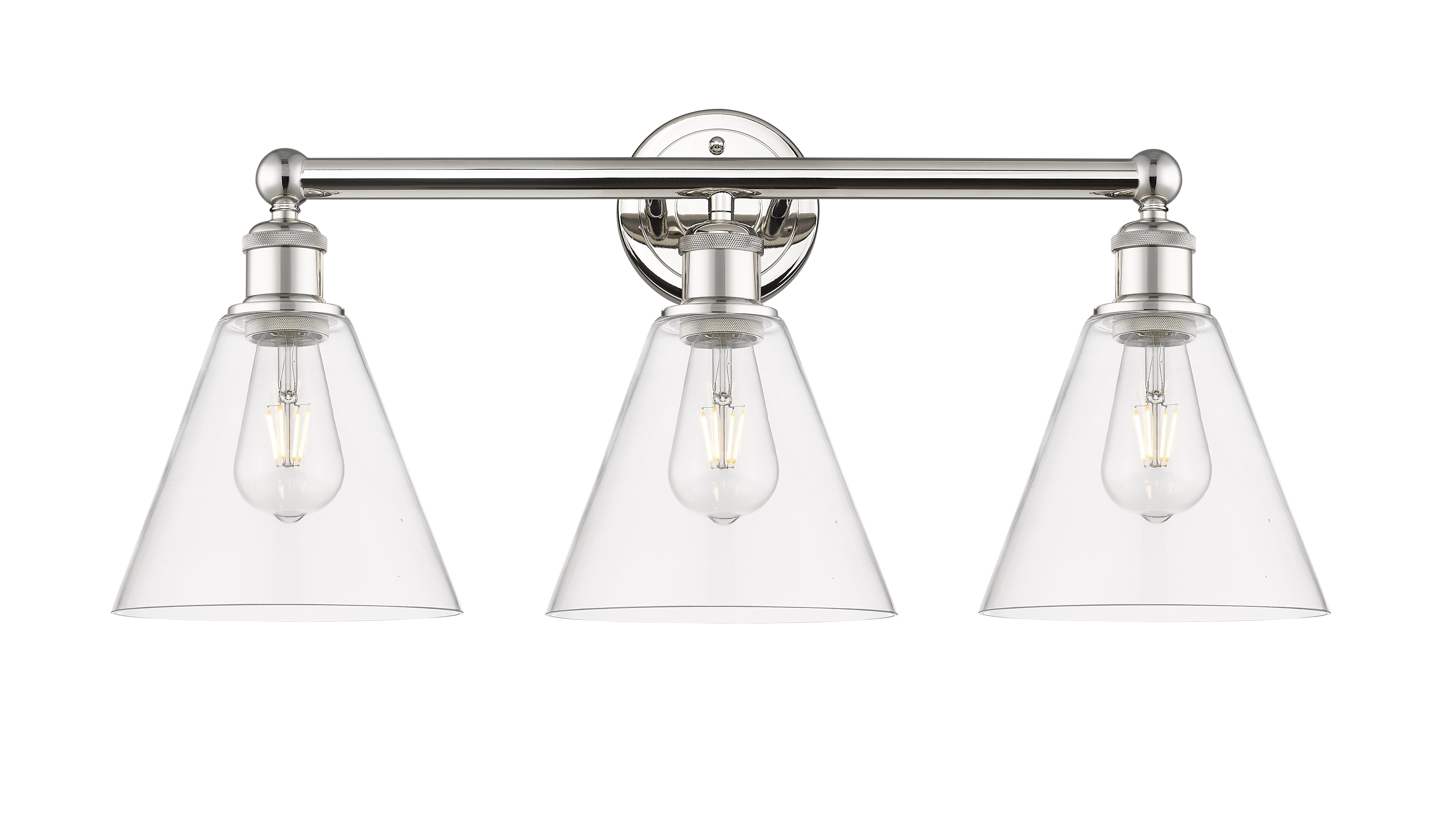 Edison Bath Vanity Light Cast Brass 24.5 Inch