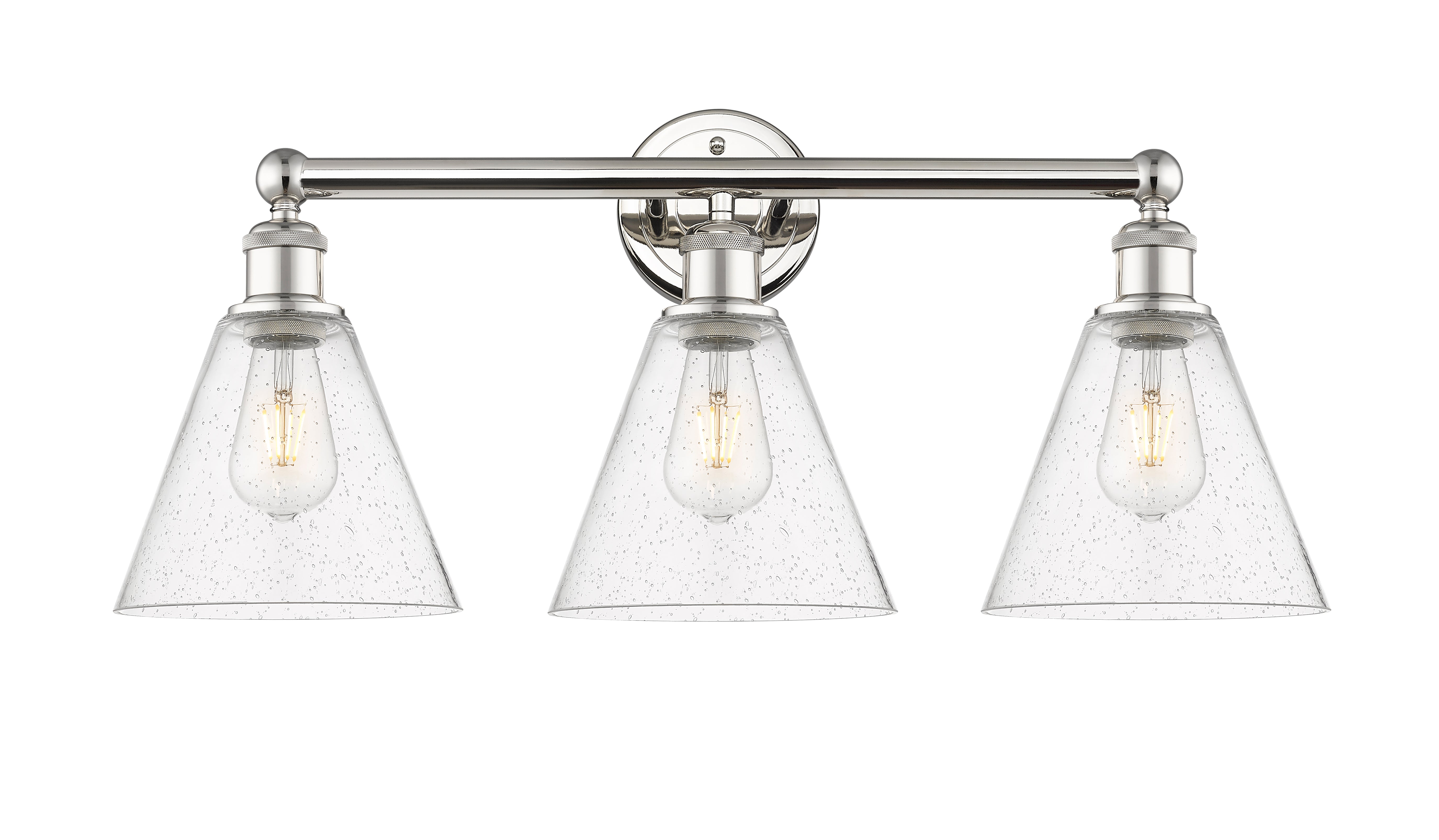 Edison Bath Vanity Light Cast Brass 24.5 Inch