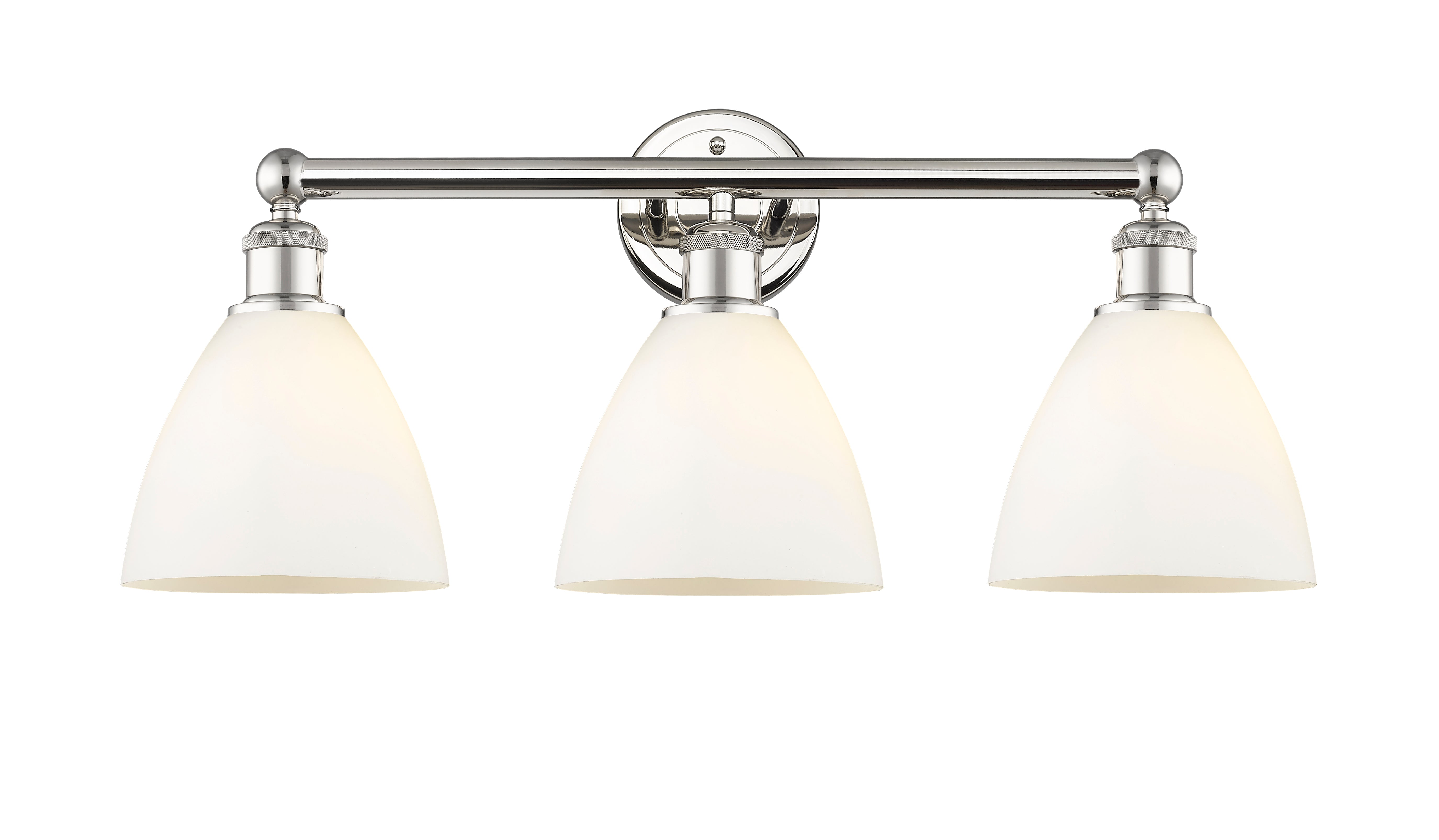 Edison Bath Vanity Light Cast Brass Glass