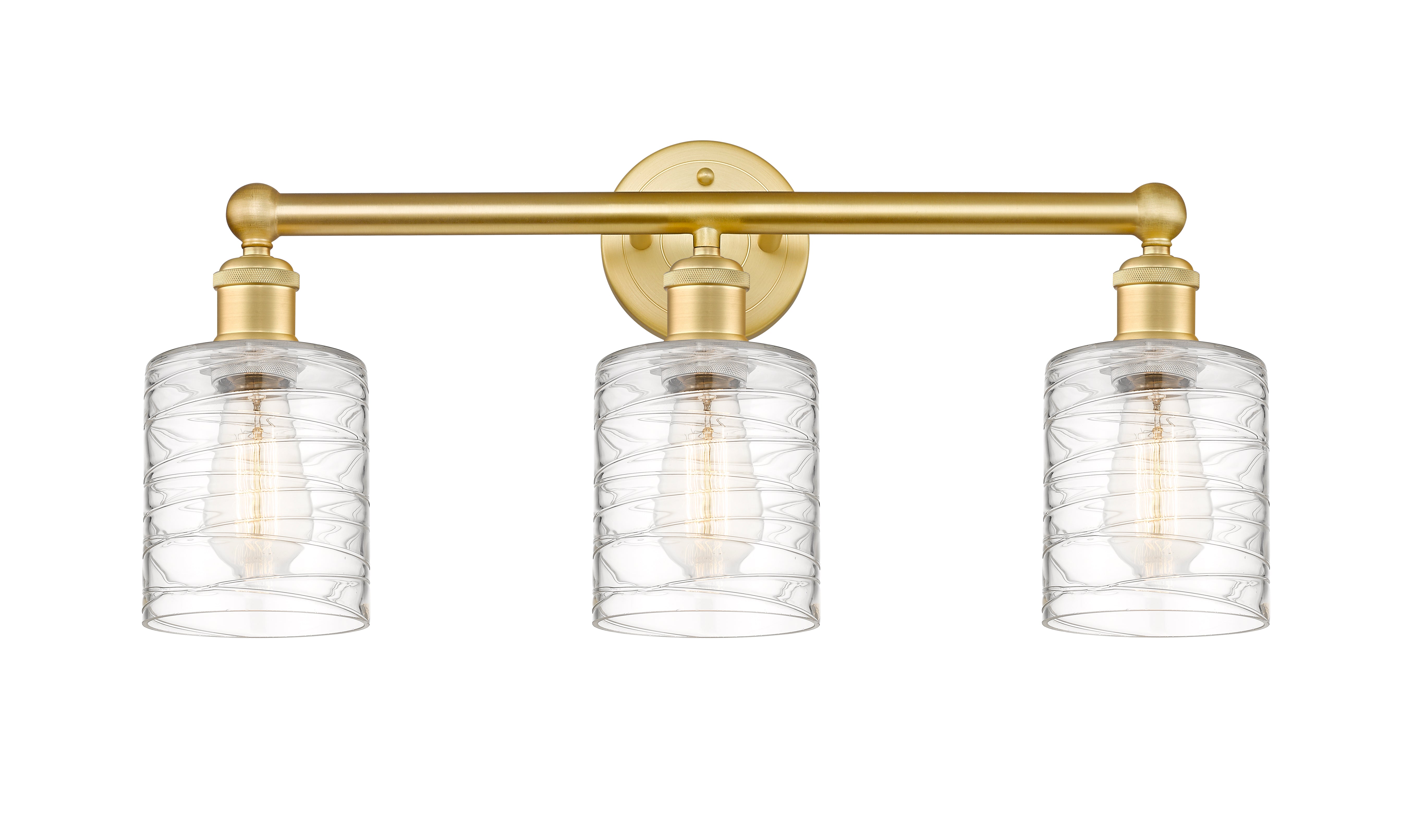 Edison Bath Vanity Light Cast Brass 23 Inches