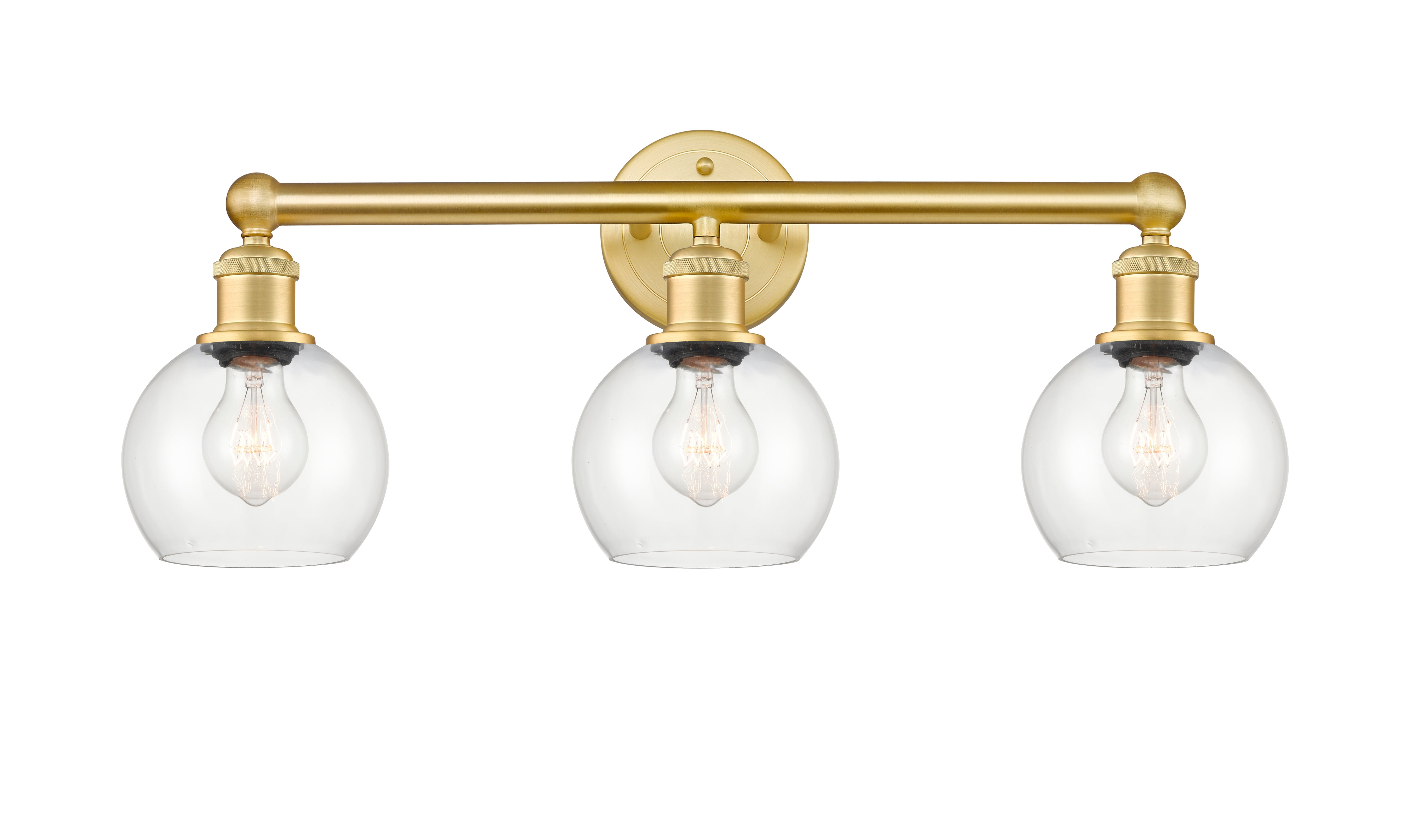 Edison Bath Vanity Light Cast Brass Steel