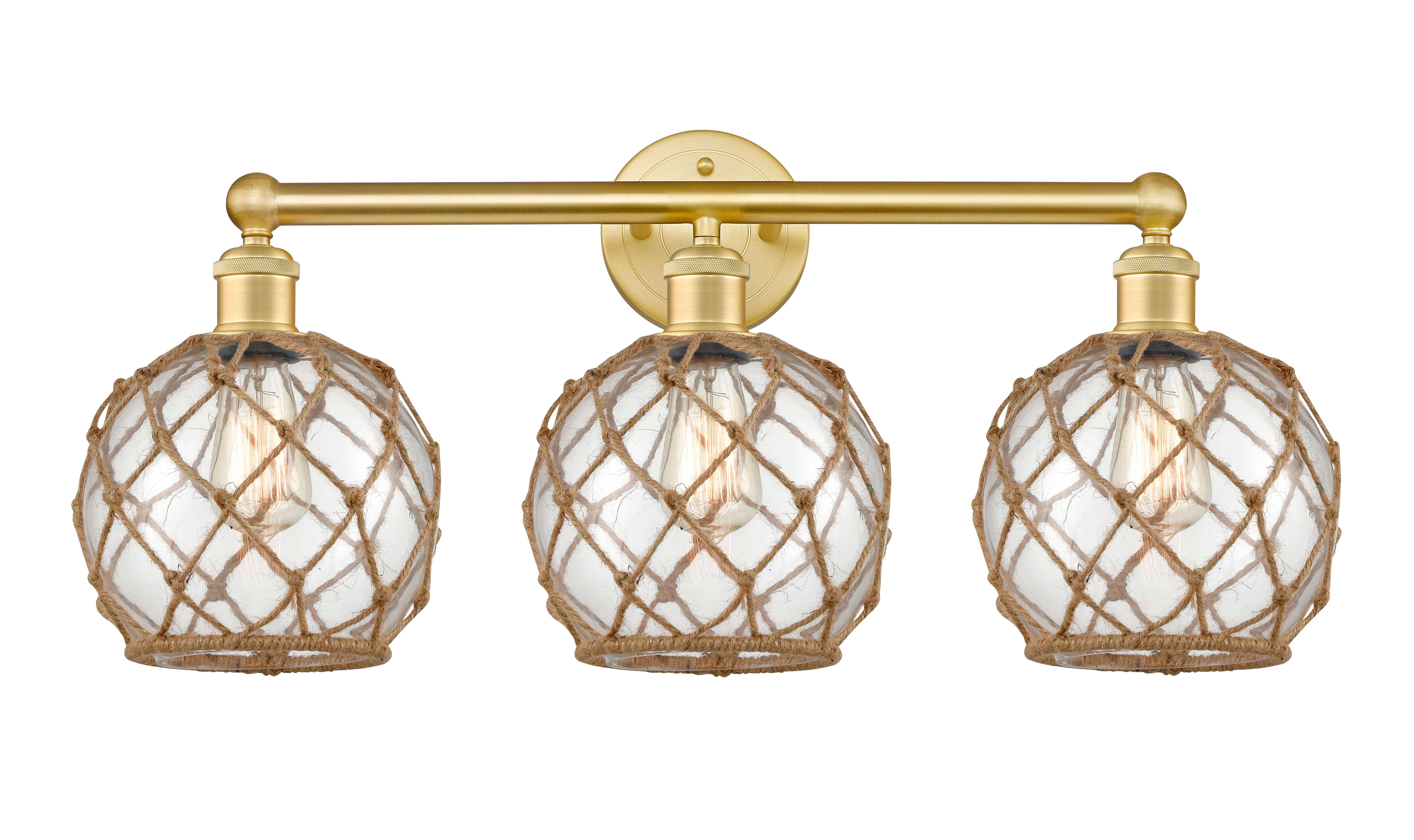 Edison Bath Vanity Light Cast Brass Steel