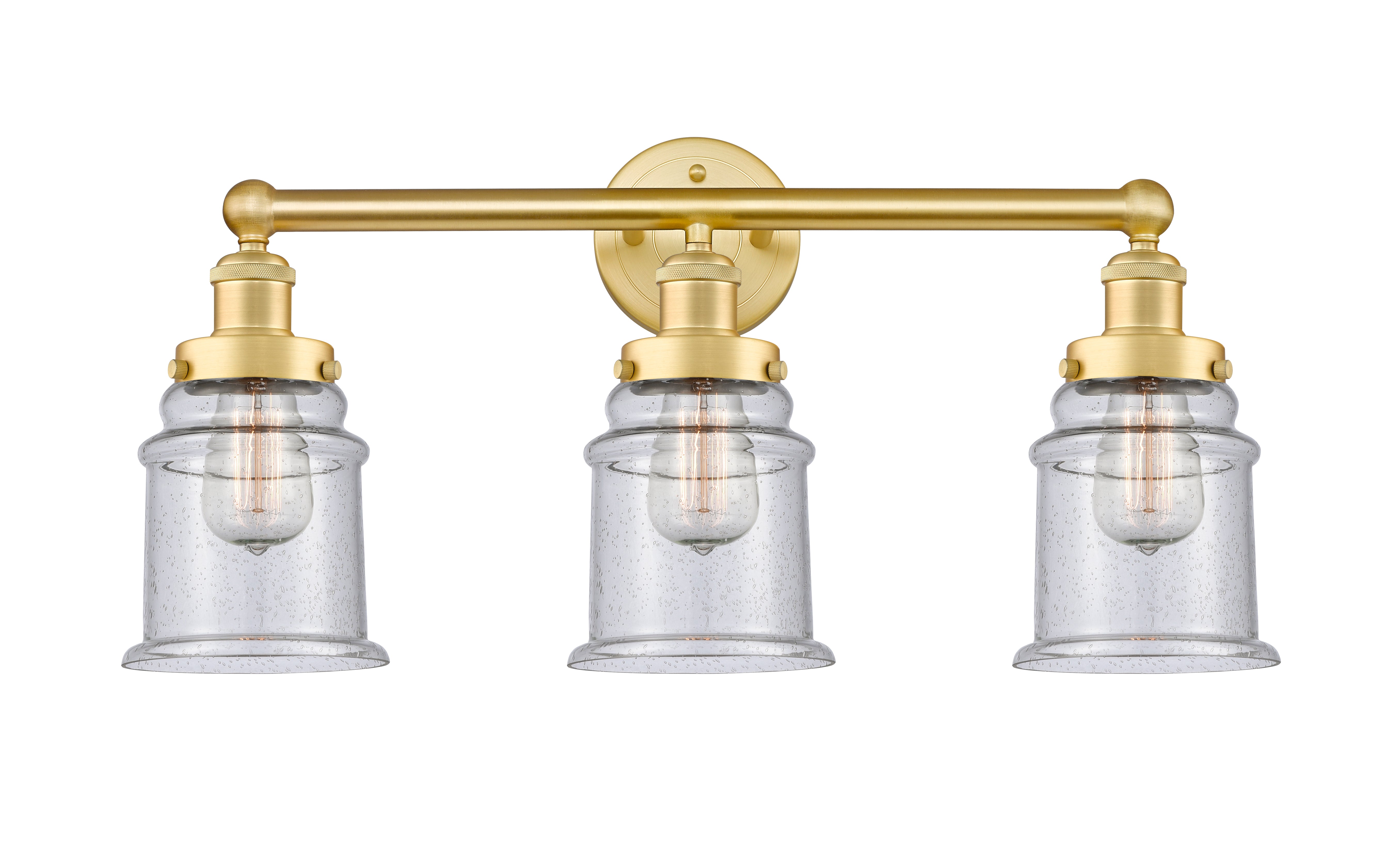Edison Bath Vanity Light Cast Brass 25 Inch