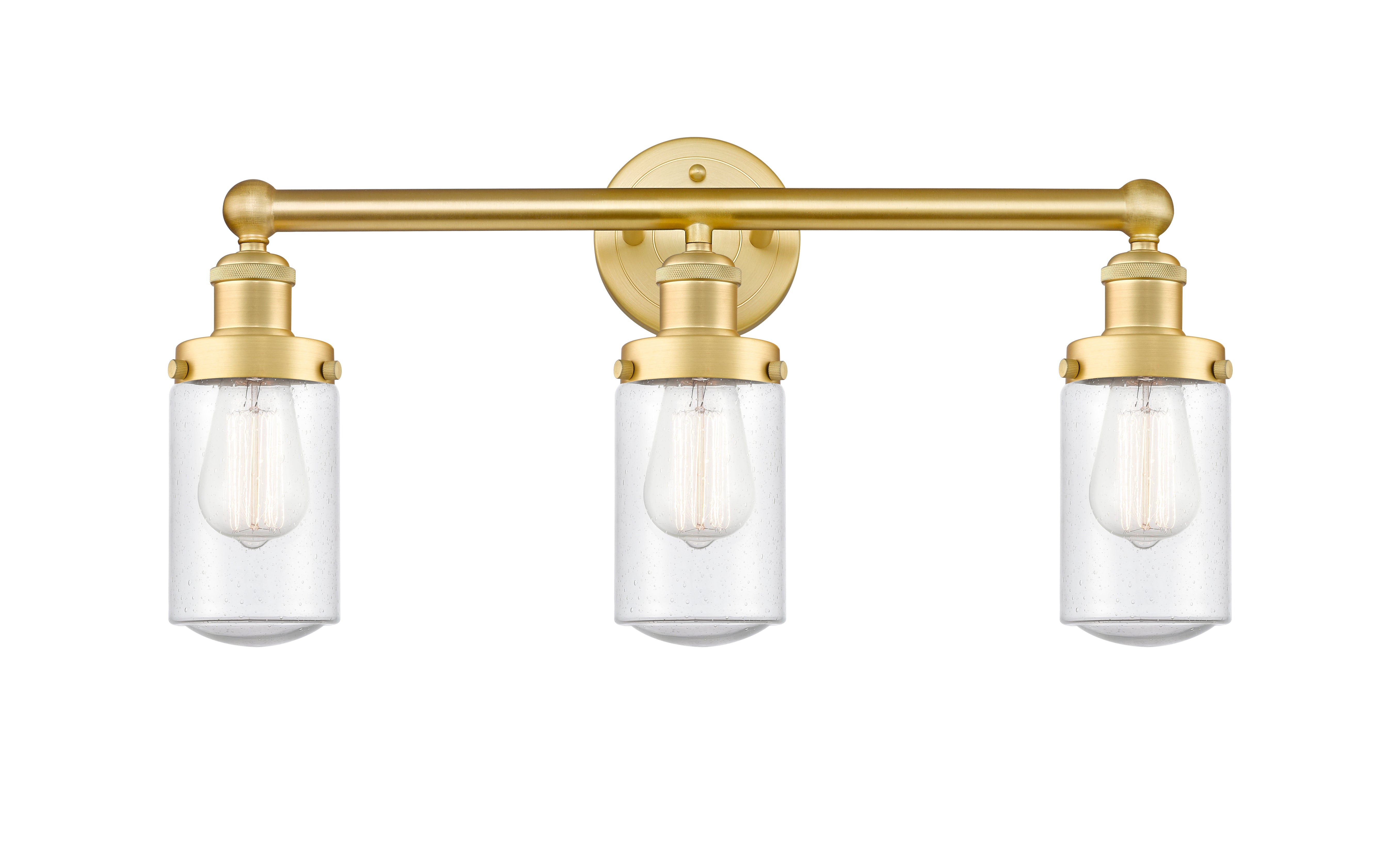 Edison Bath Vanity Light Cast Brass Finish
