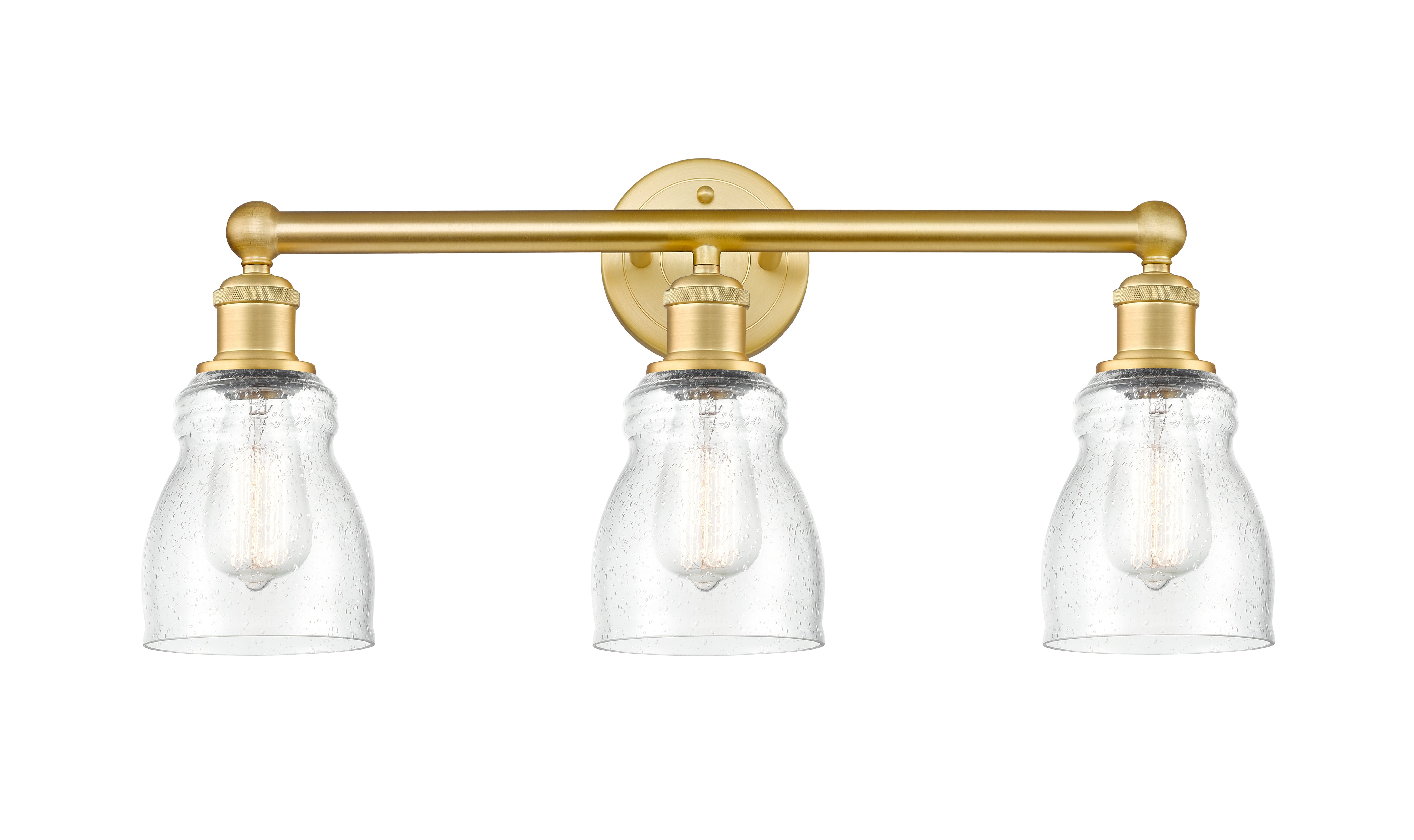 Edison Bath Vanity Light Cast Brass Finish