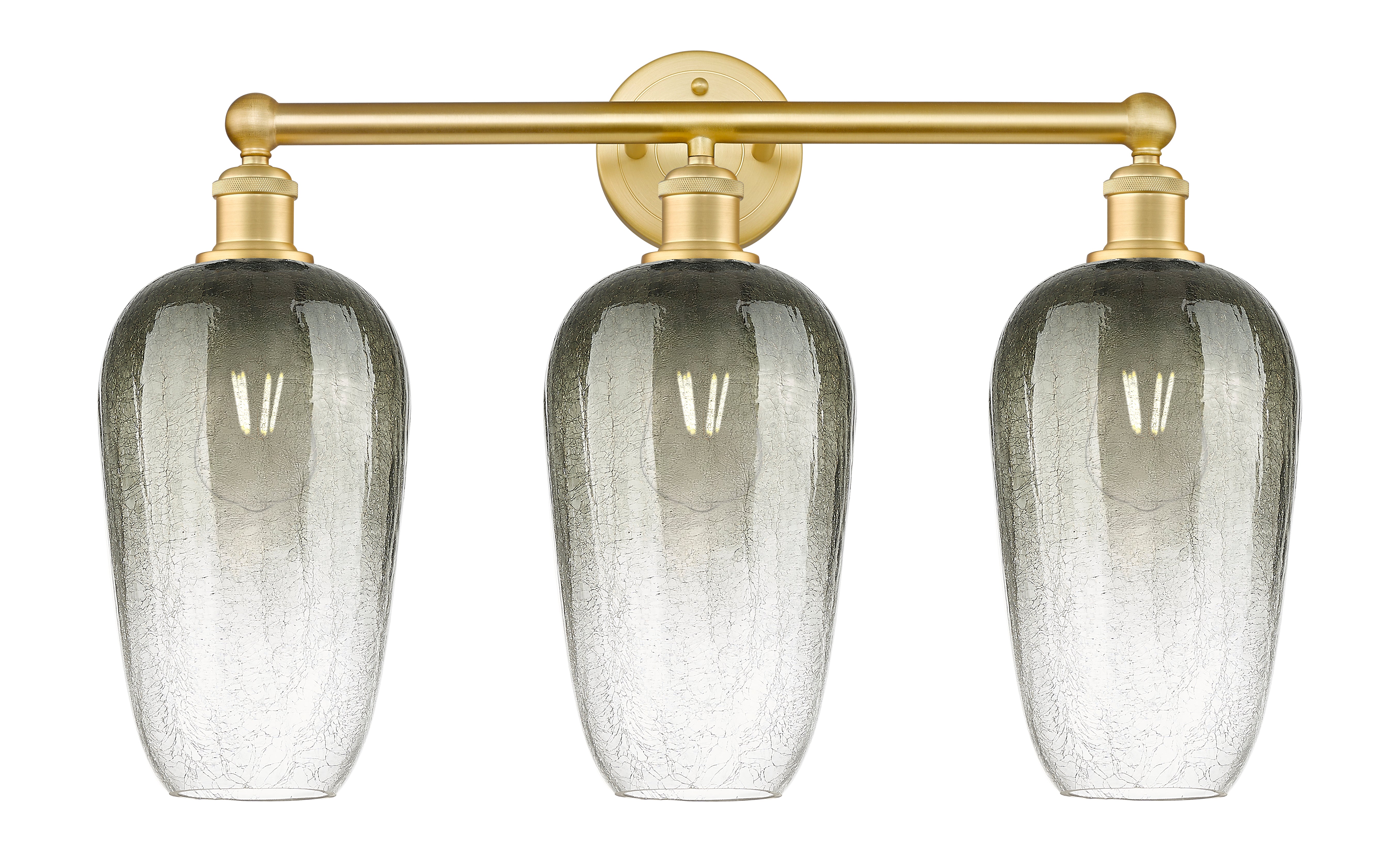 Edison Bath Vanity Light Cast Brass Finish