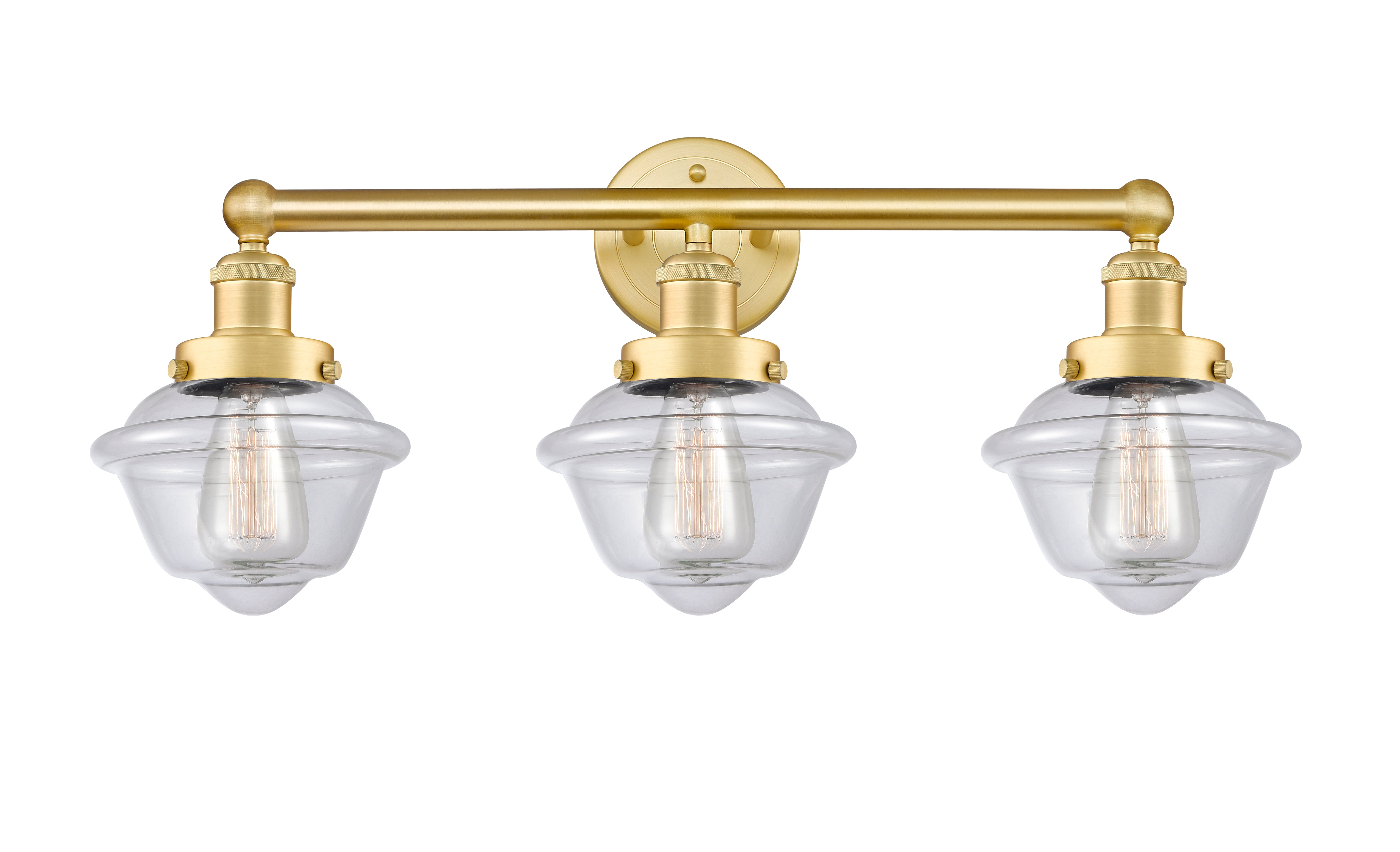 Edison Bath Vanity Light Cast Brass Finish