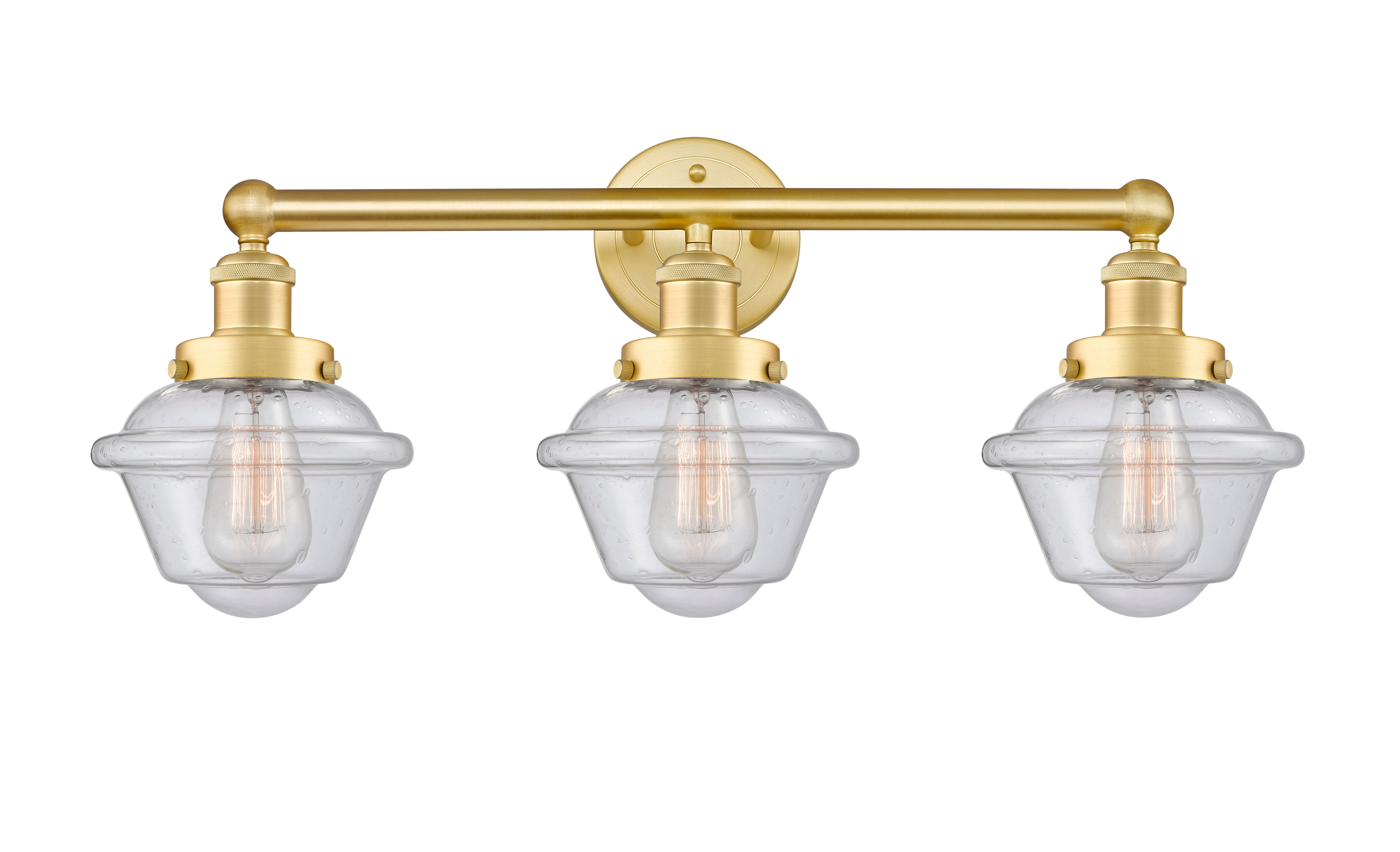Edison Bath Vanity Light Cast Brass Finish