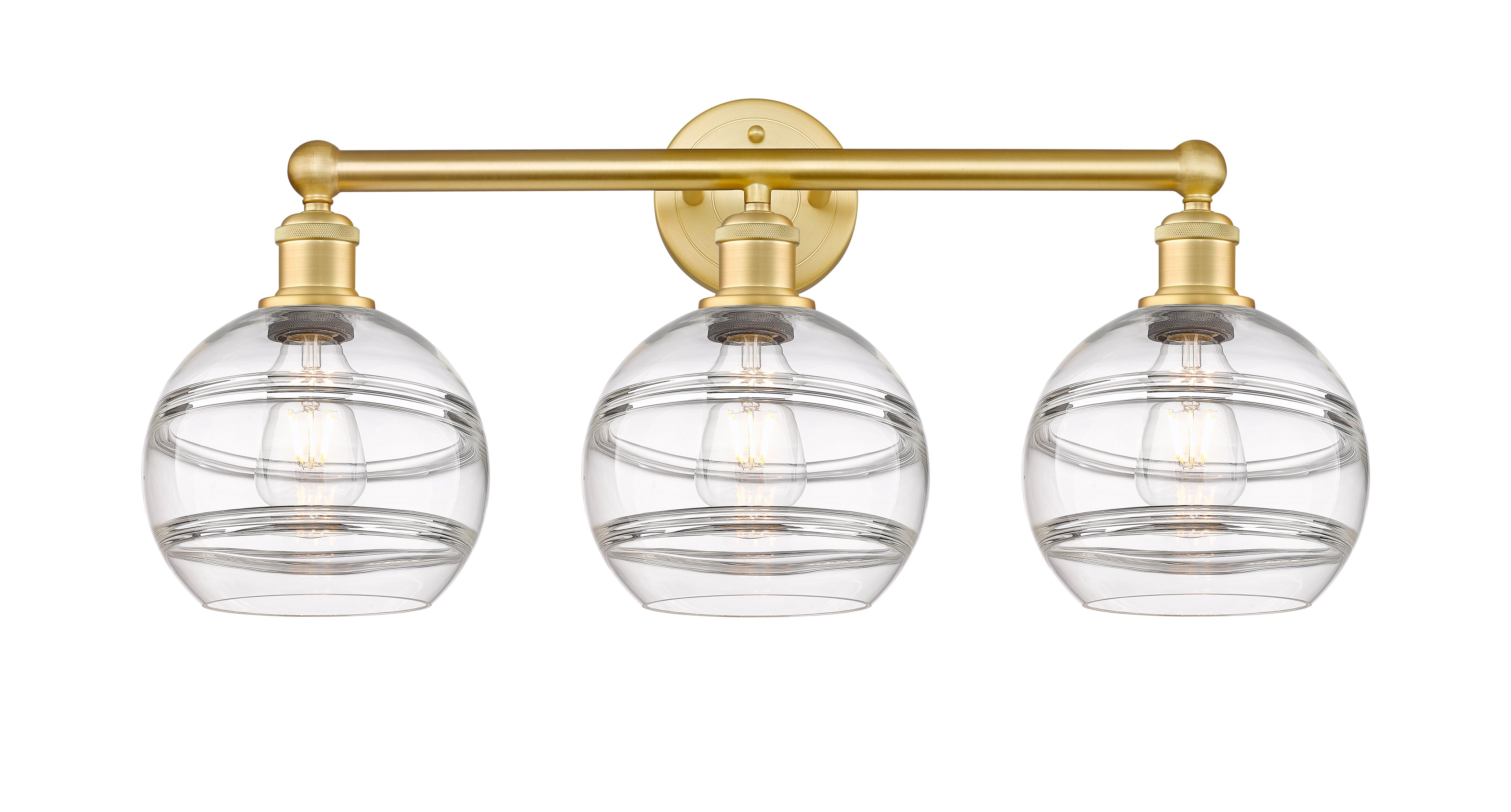 Edison Bath Vanity Light Cast Brass 23.875