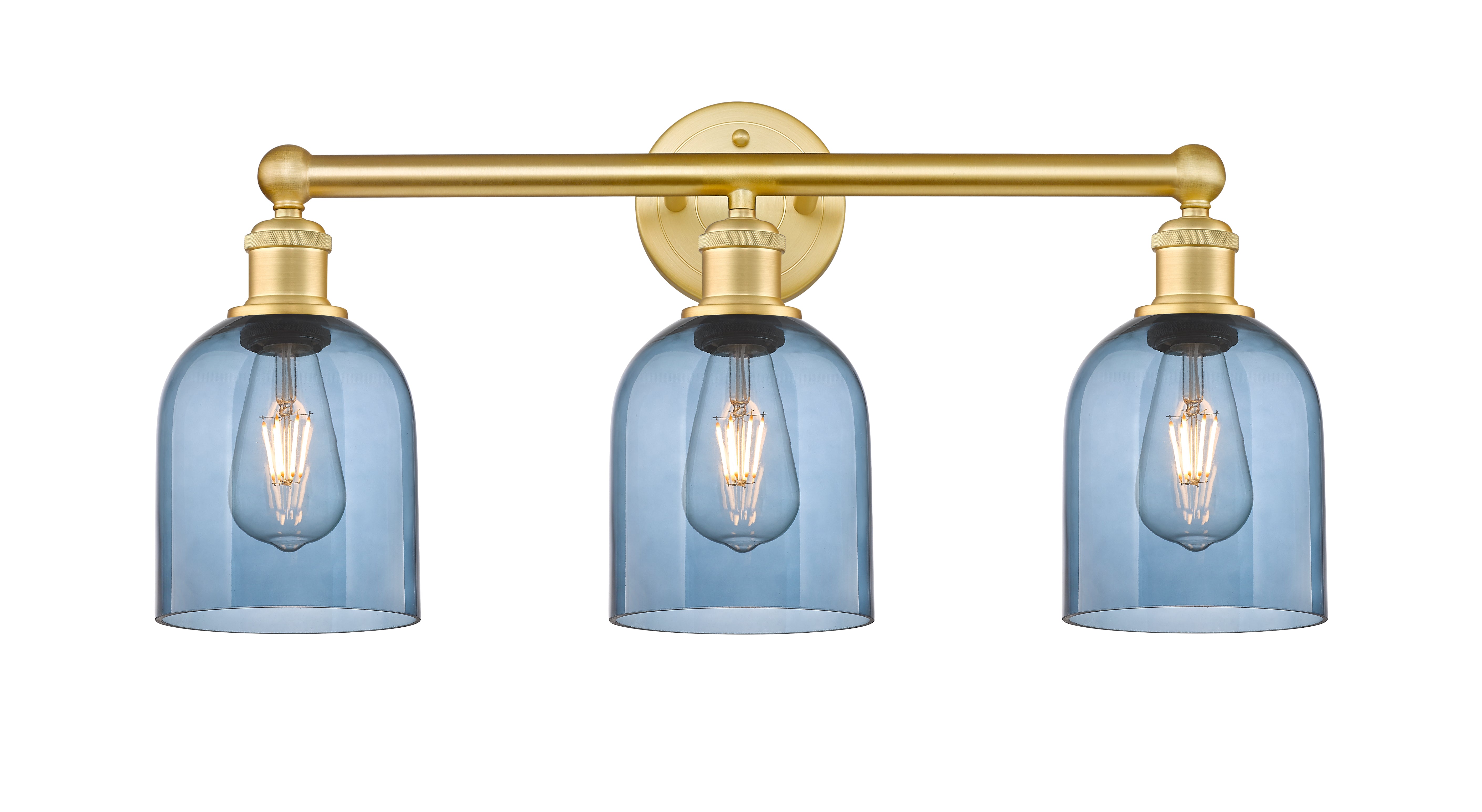 Edison Bath Vanity Light Cast Brass Steel