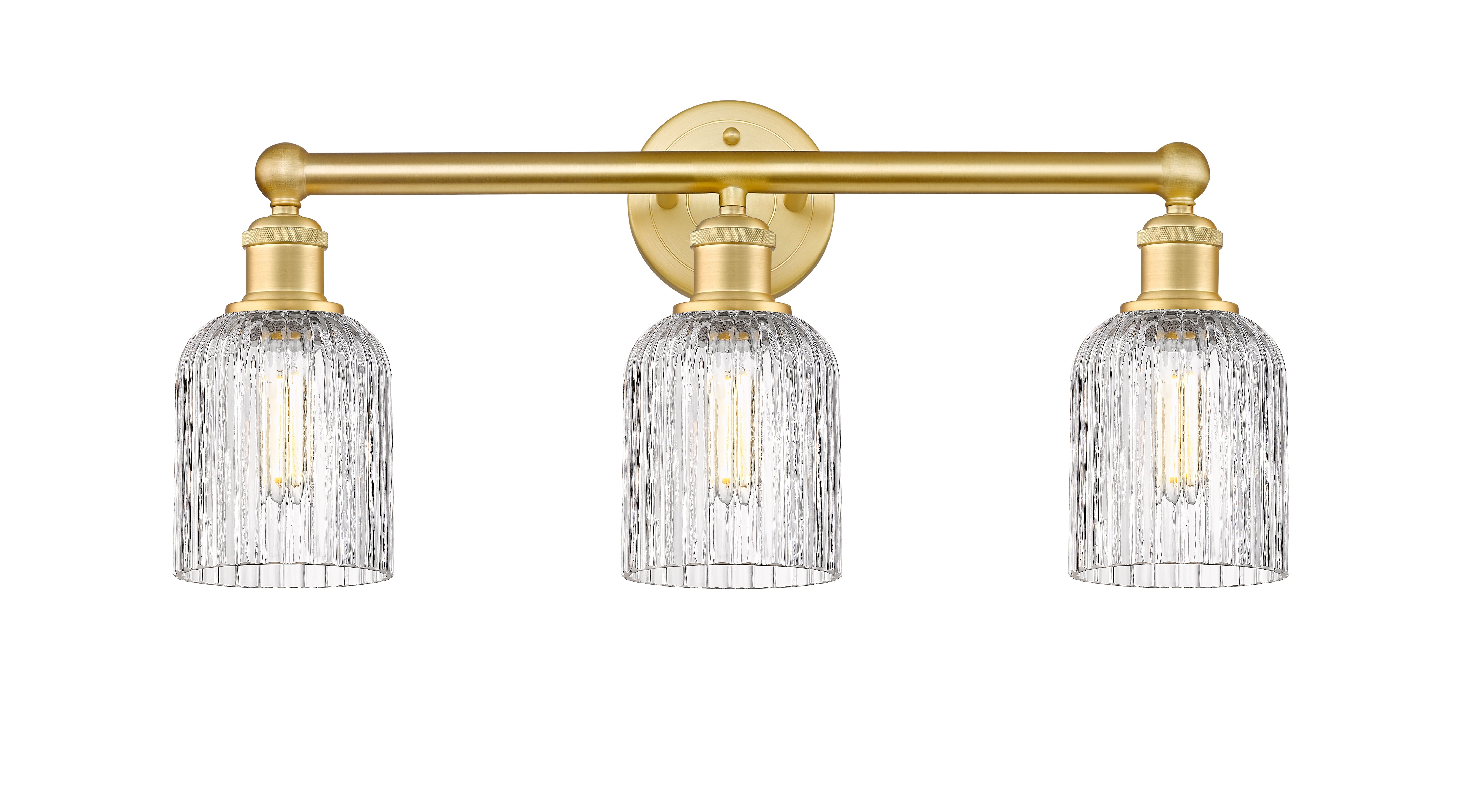 Edison Bath Vanity Light Cast Brass Finish