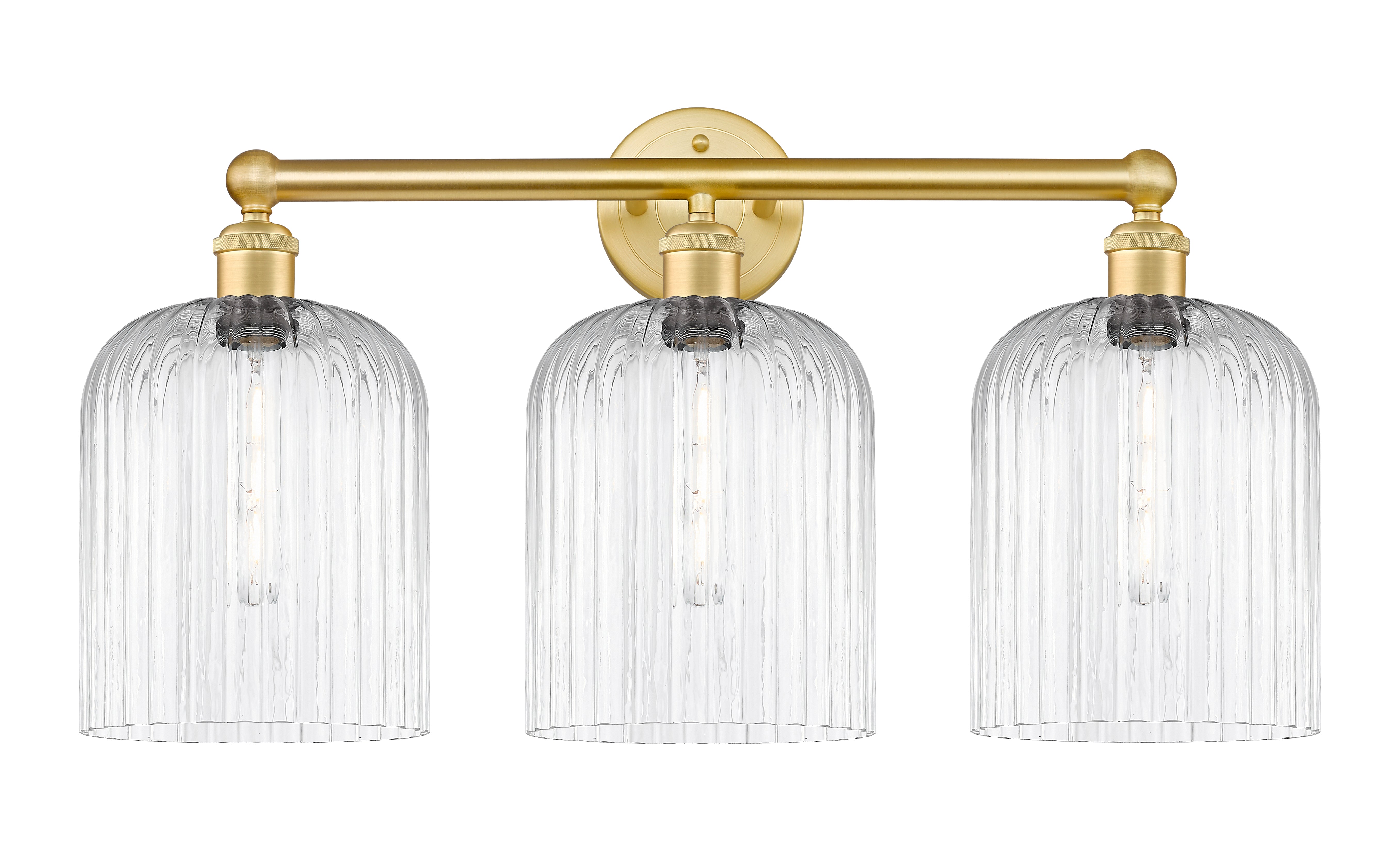 Edison Bath Vanity Light Cast Brass Finish