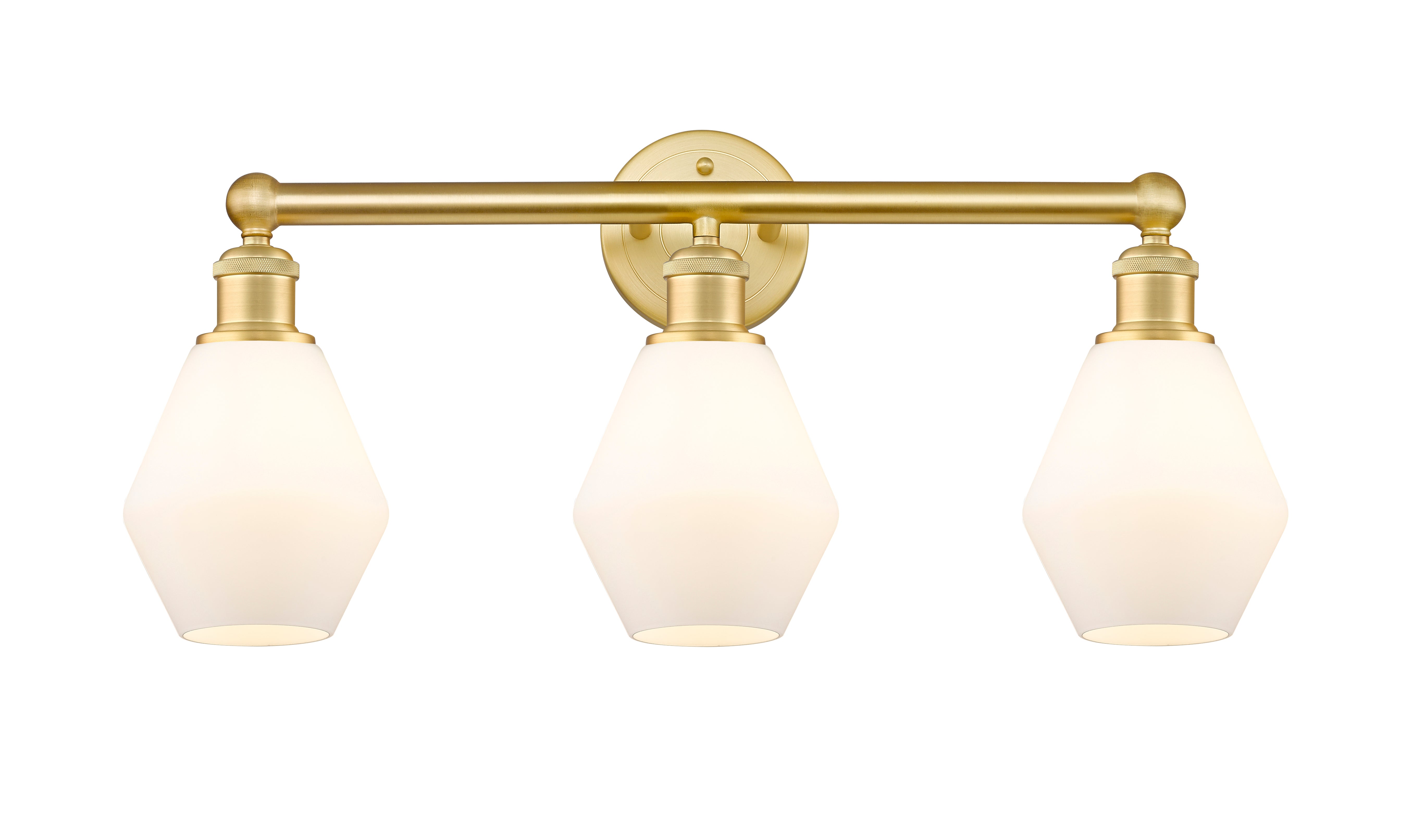 Edison Bath Vanity Light Cast Brass Finish