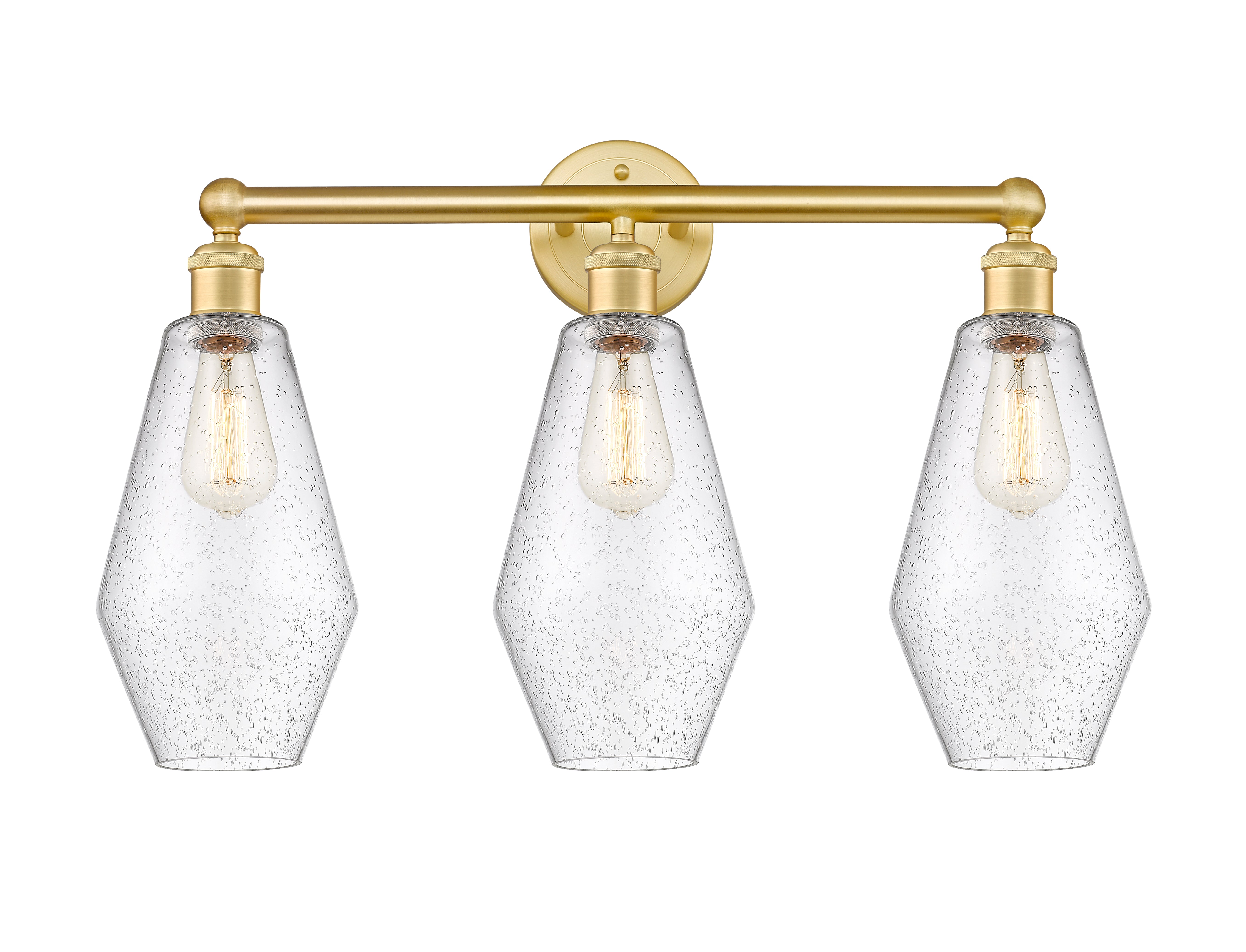 Edison Bath Vanity Light Cast Brass