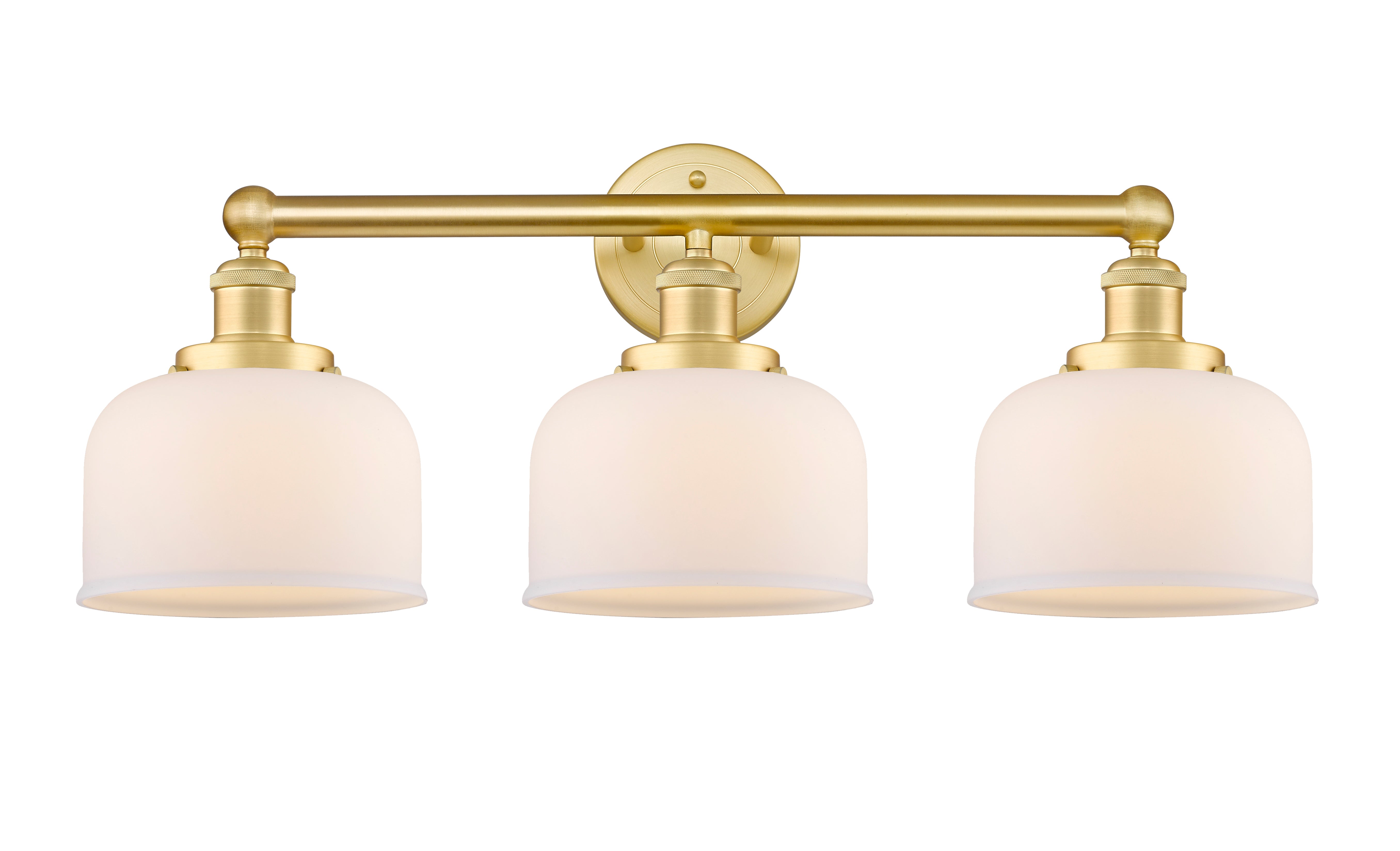 Edison Bath Vanity Light Cast Brass 25"