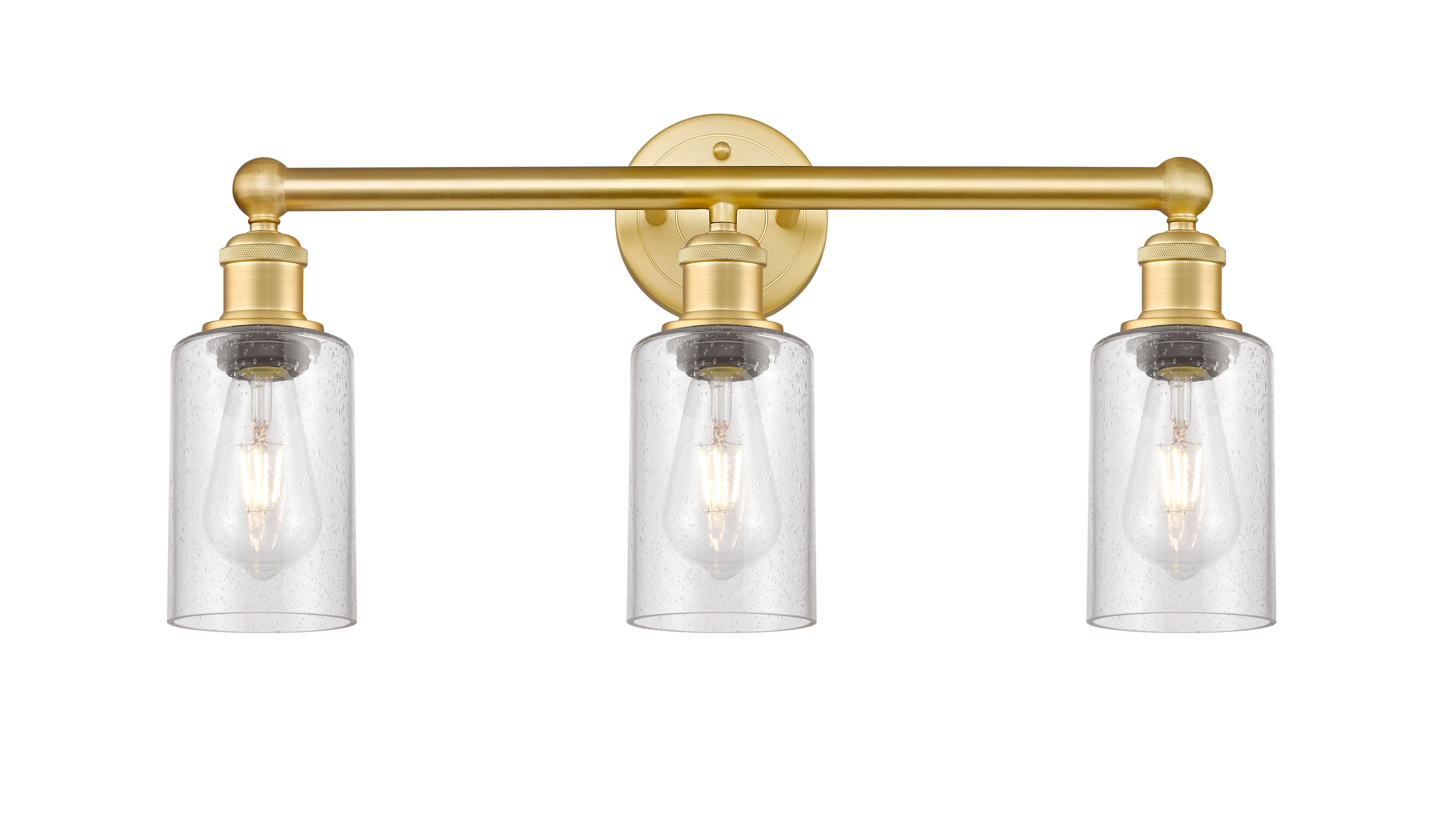 Edison Bath Vanity Light Cast Brass Finish