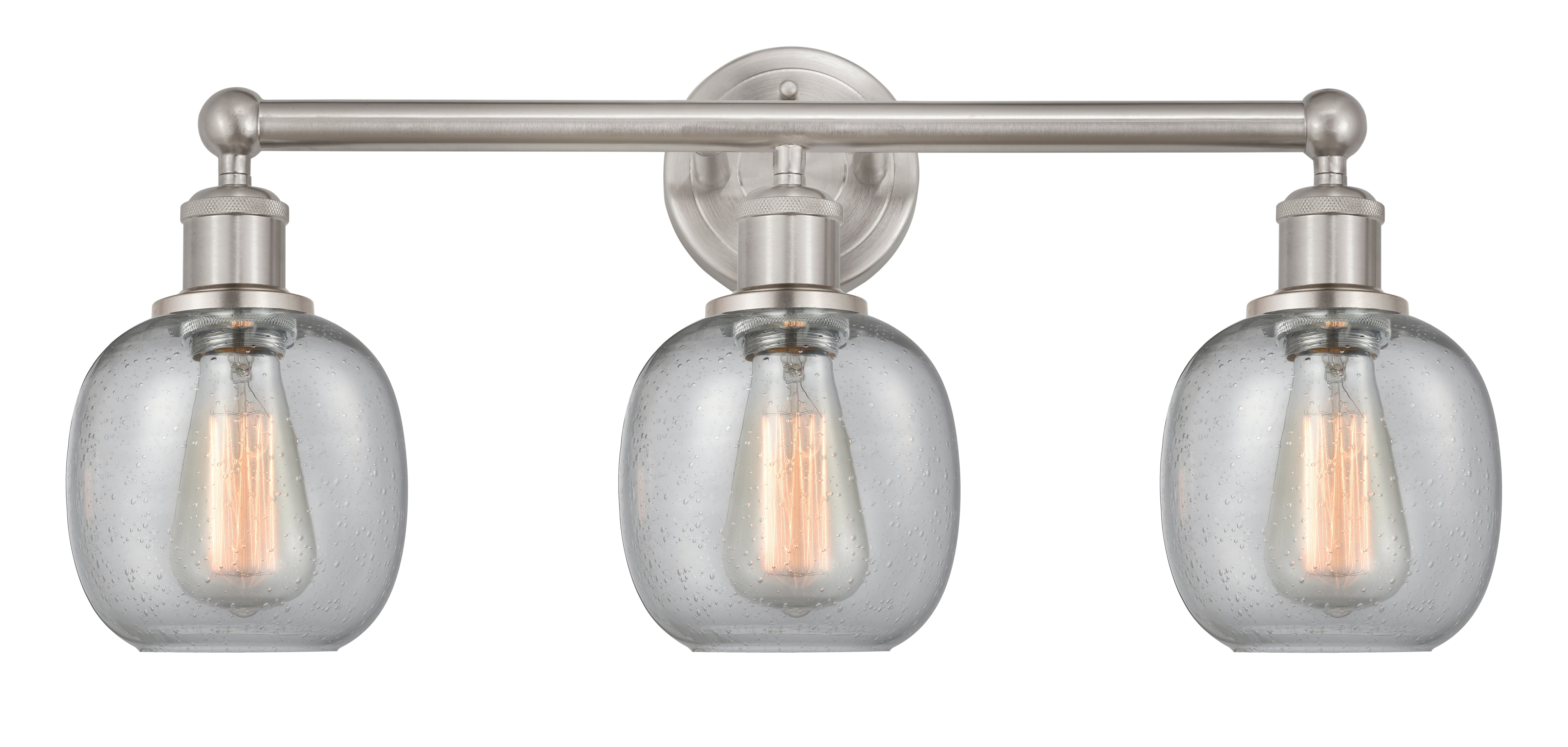 Edison Bath Vanity Light Woven Rattan Steel