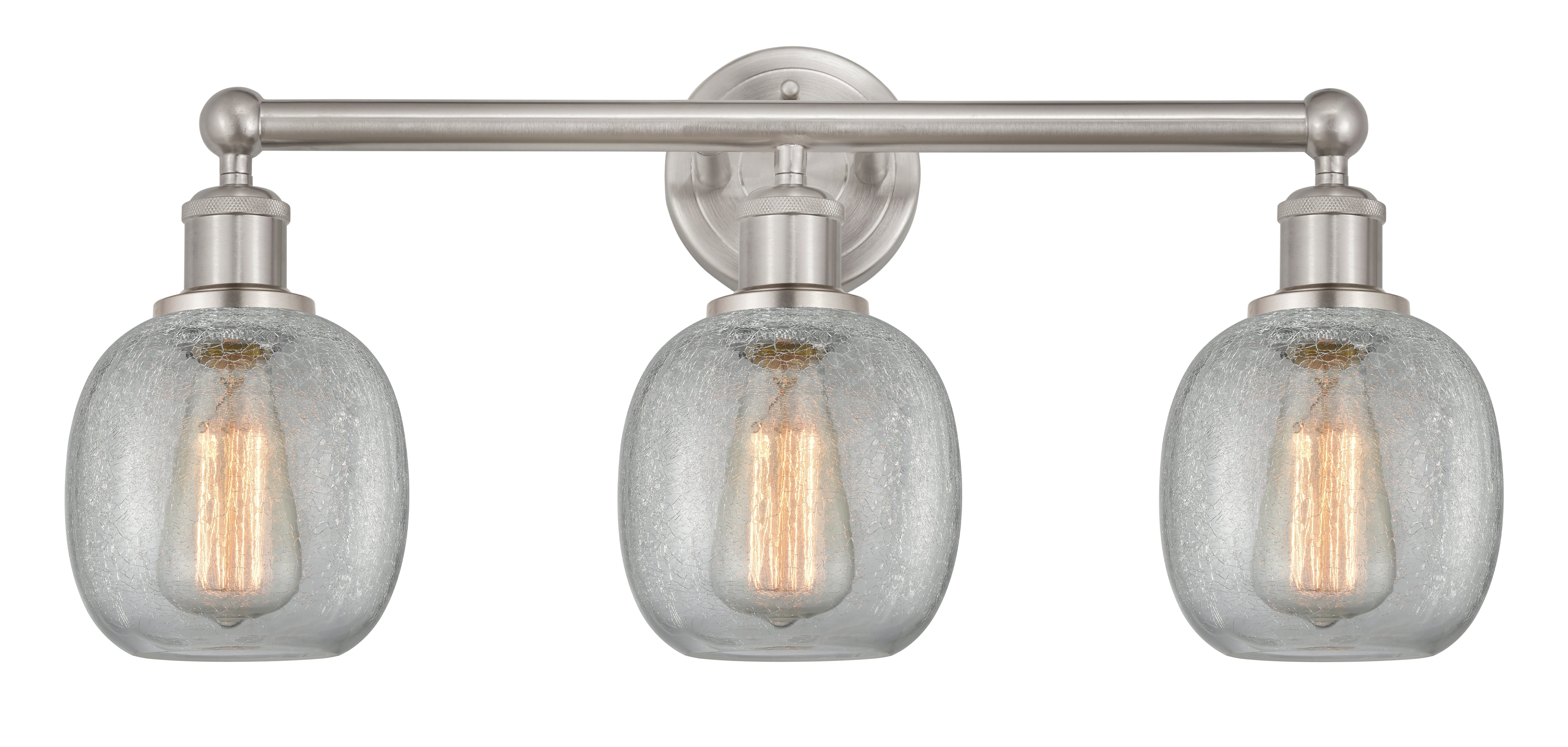 Edison Bath Vanity Light Woven Rattan Steel