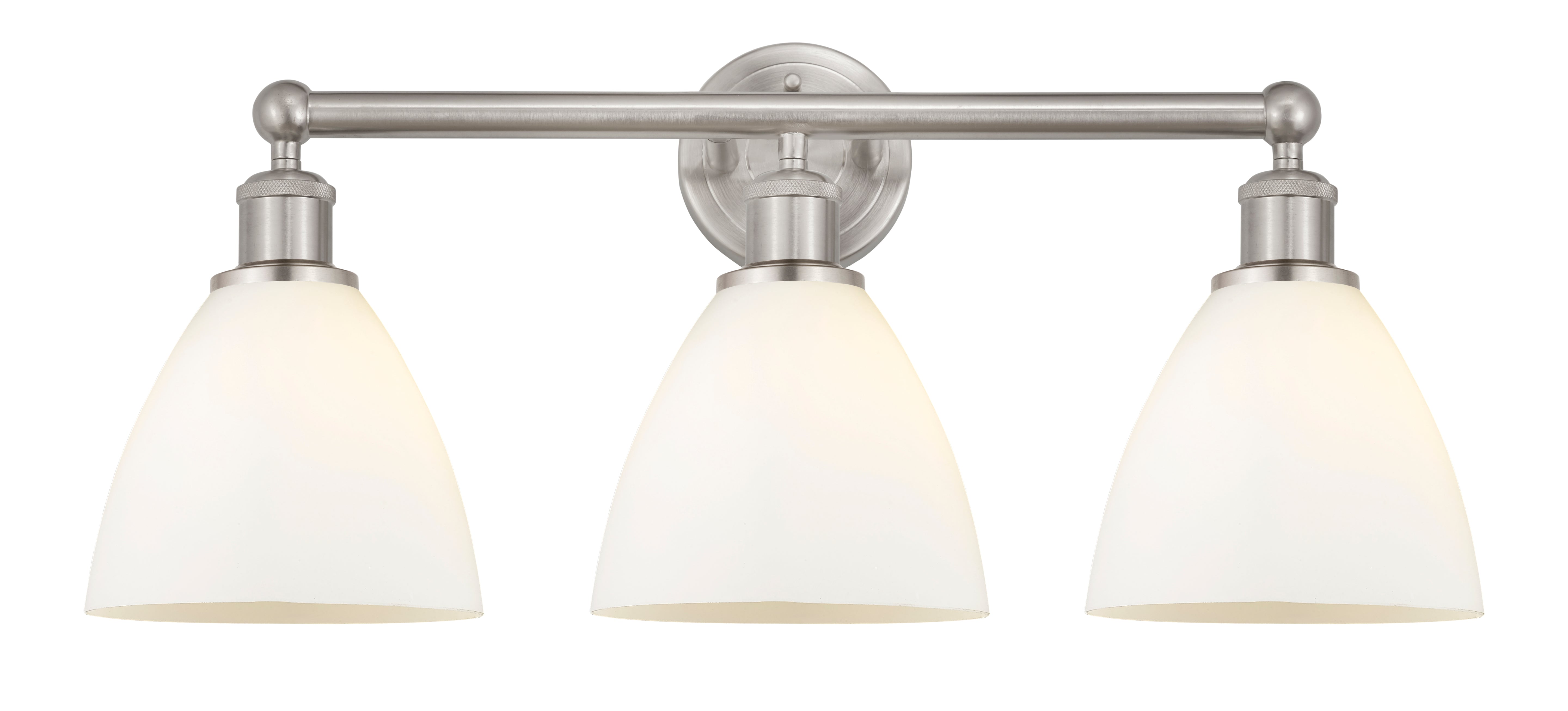 Edison Bath Vanity Light Cast Brass Glass