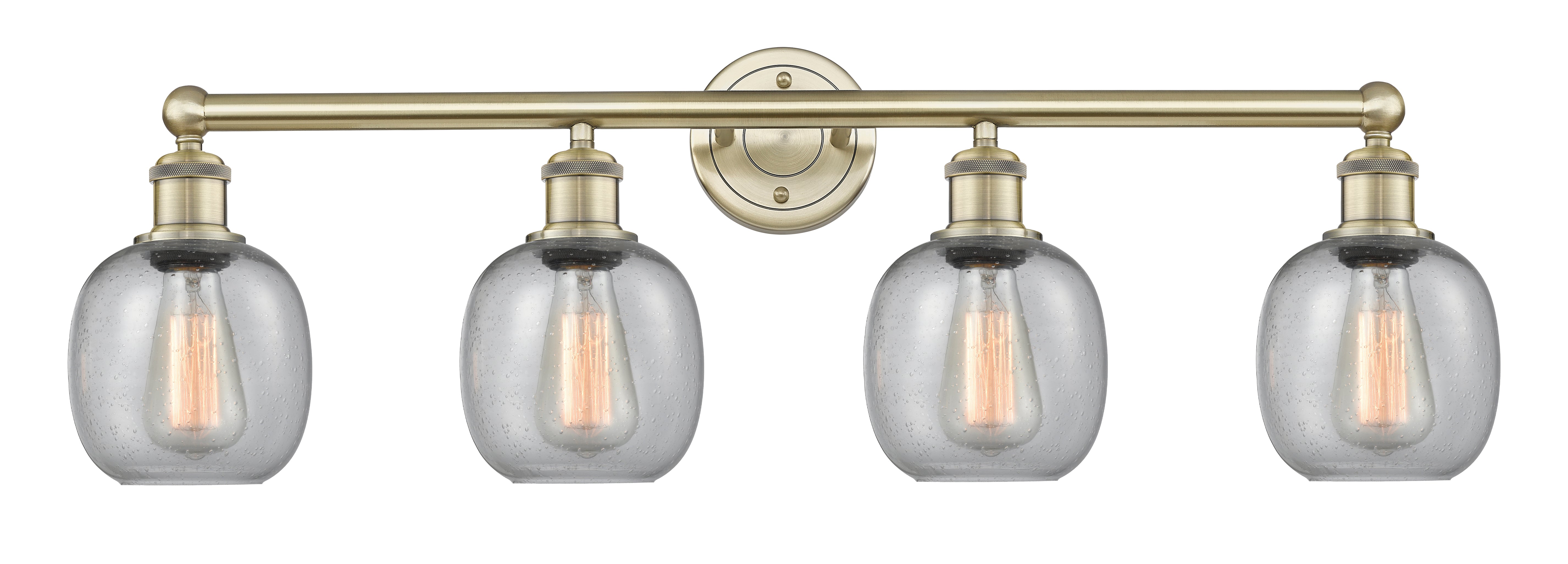 Edison Bath Vanity Light Cast Brass Finish