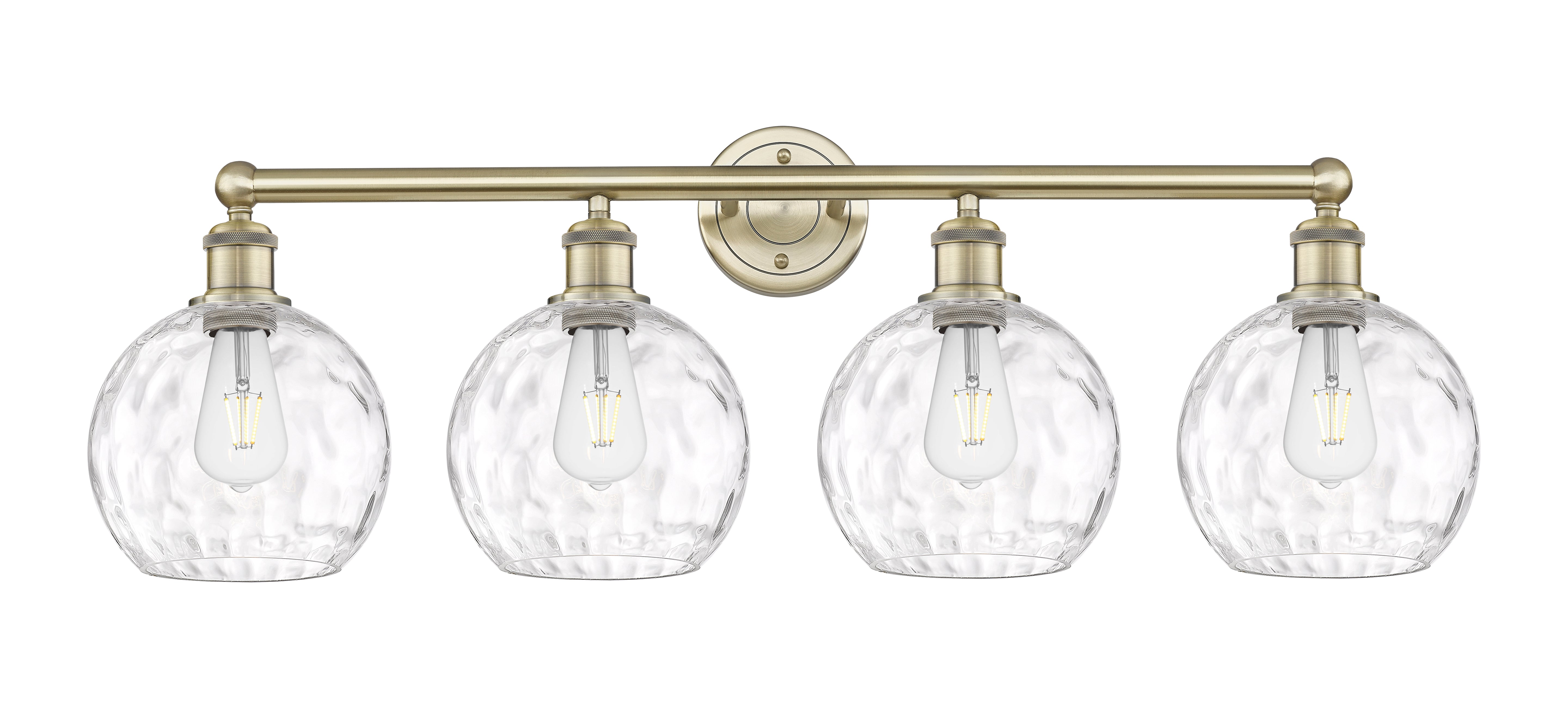Edison Bath Vanity Light Cast Brass Finish