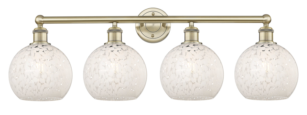 35-Inch 4-Light Bath Vanity Light 12.25-Inch High Dimmable