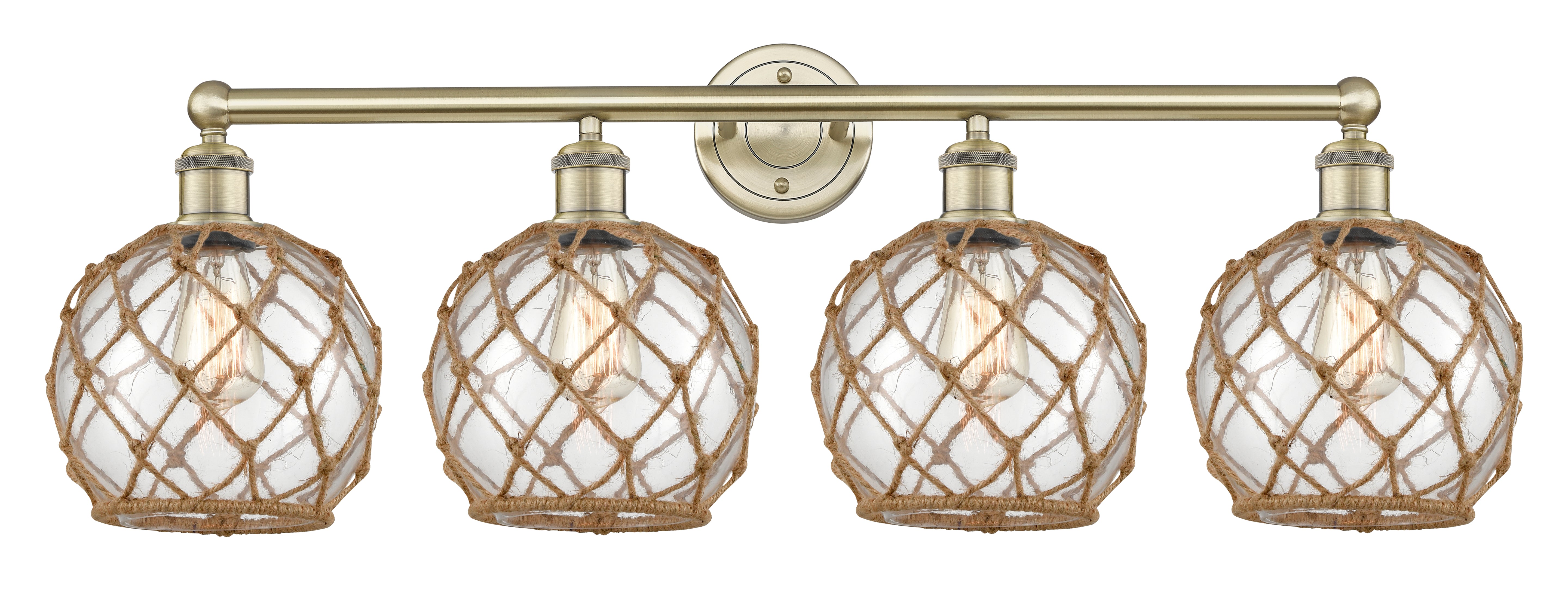 Edison Bath Vanity Light Cast Brass