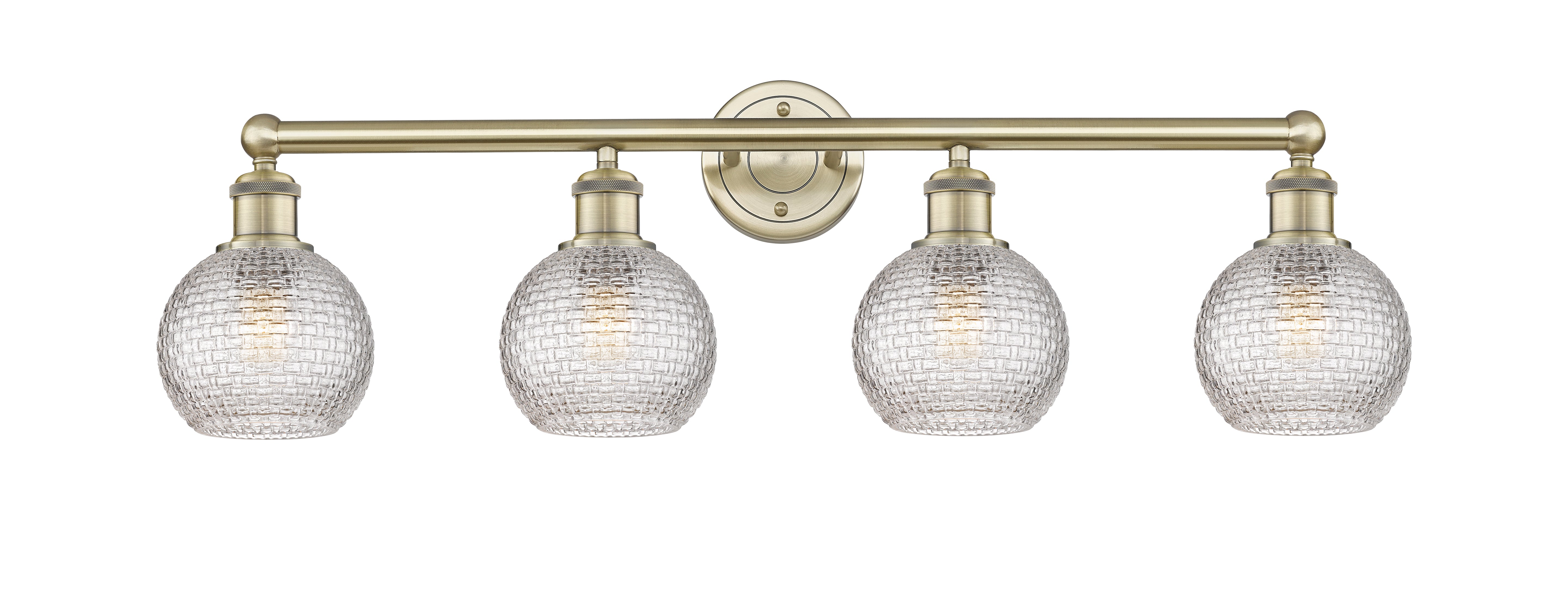 Edison Bath Vanity Light Cast Brass 35 Inch