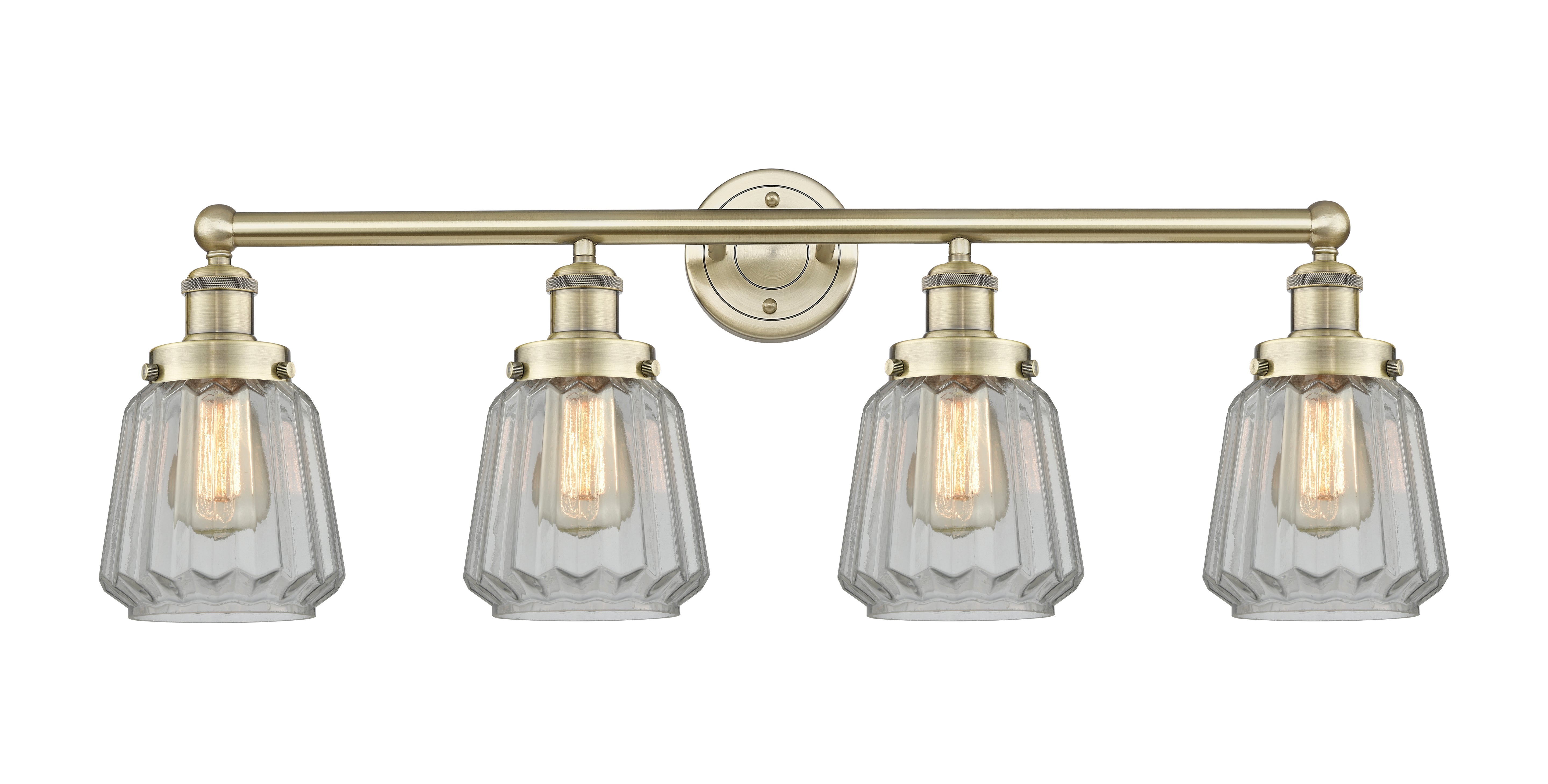 Edison Bath Vanity Light Cast Brass Finish