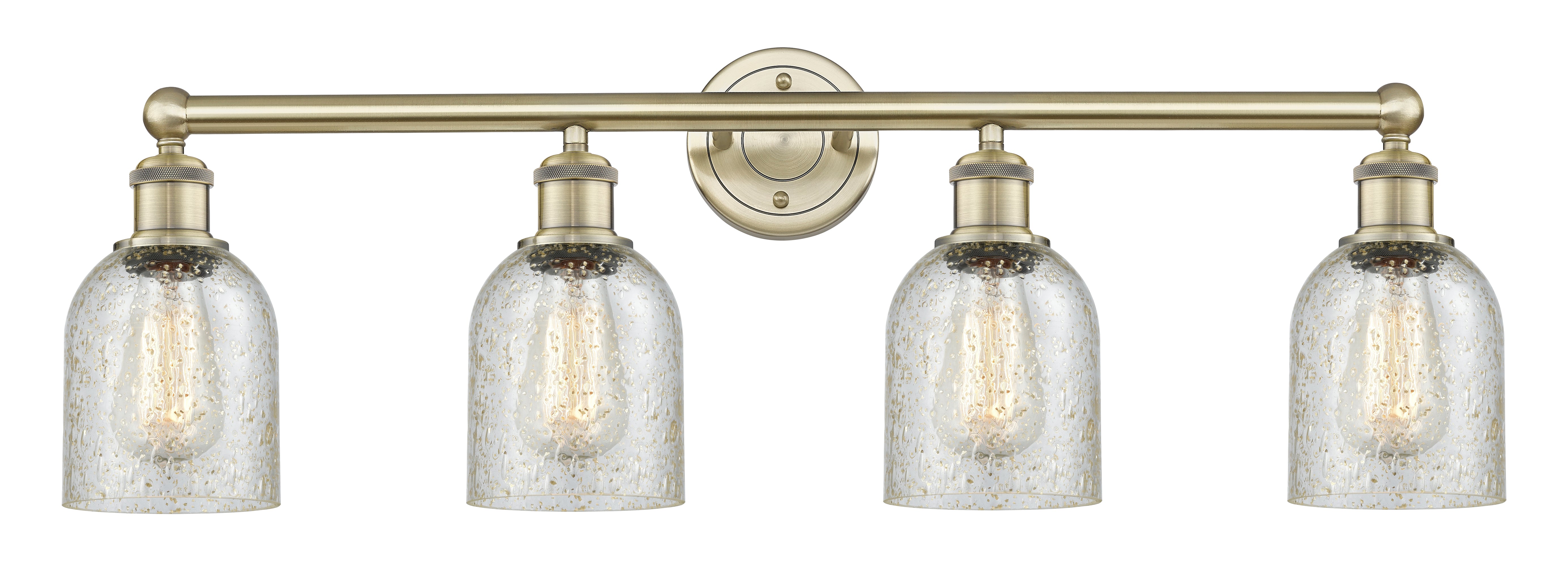 Edison Bath Vanity Light Glass Steel