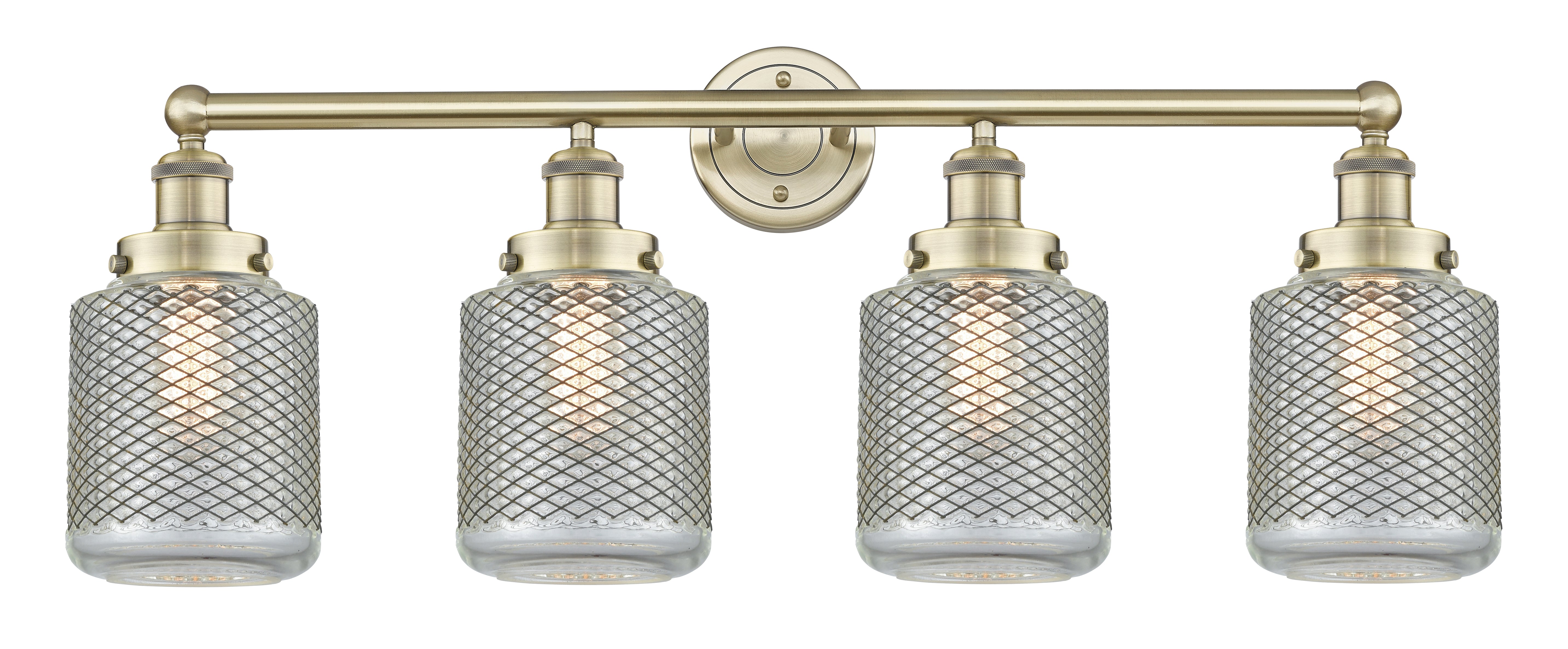Edison Bath Vanity Light Cast Brass Finish