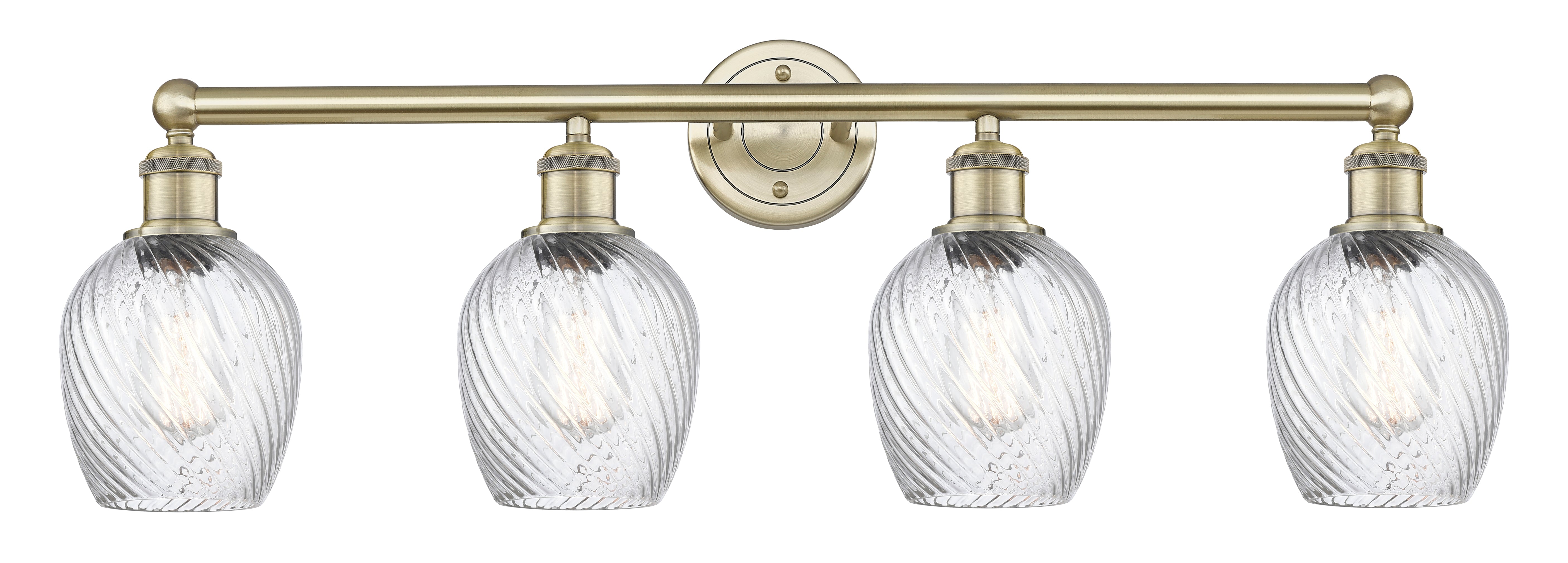 Edison Bath Vanity Light Cast Brass 33 Inch