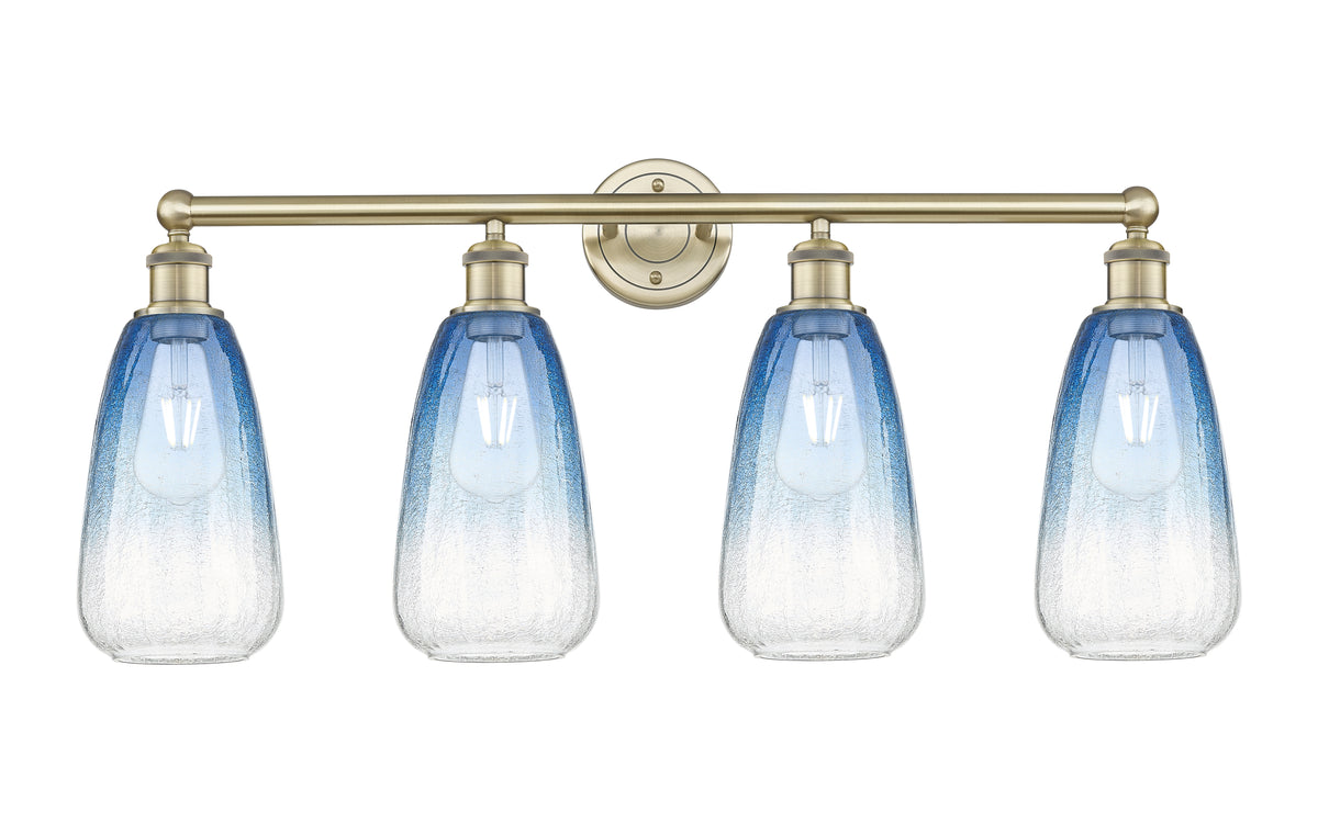 Brookhaven Almond 33-Inch 4-Light Bath Vanity Light