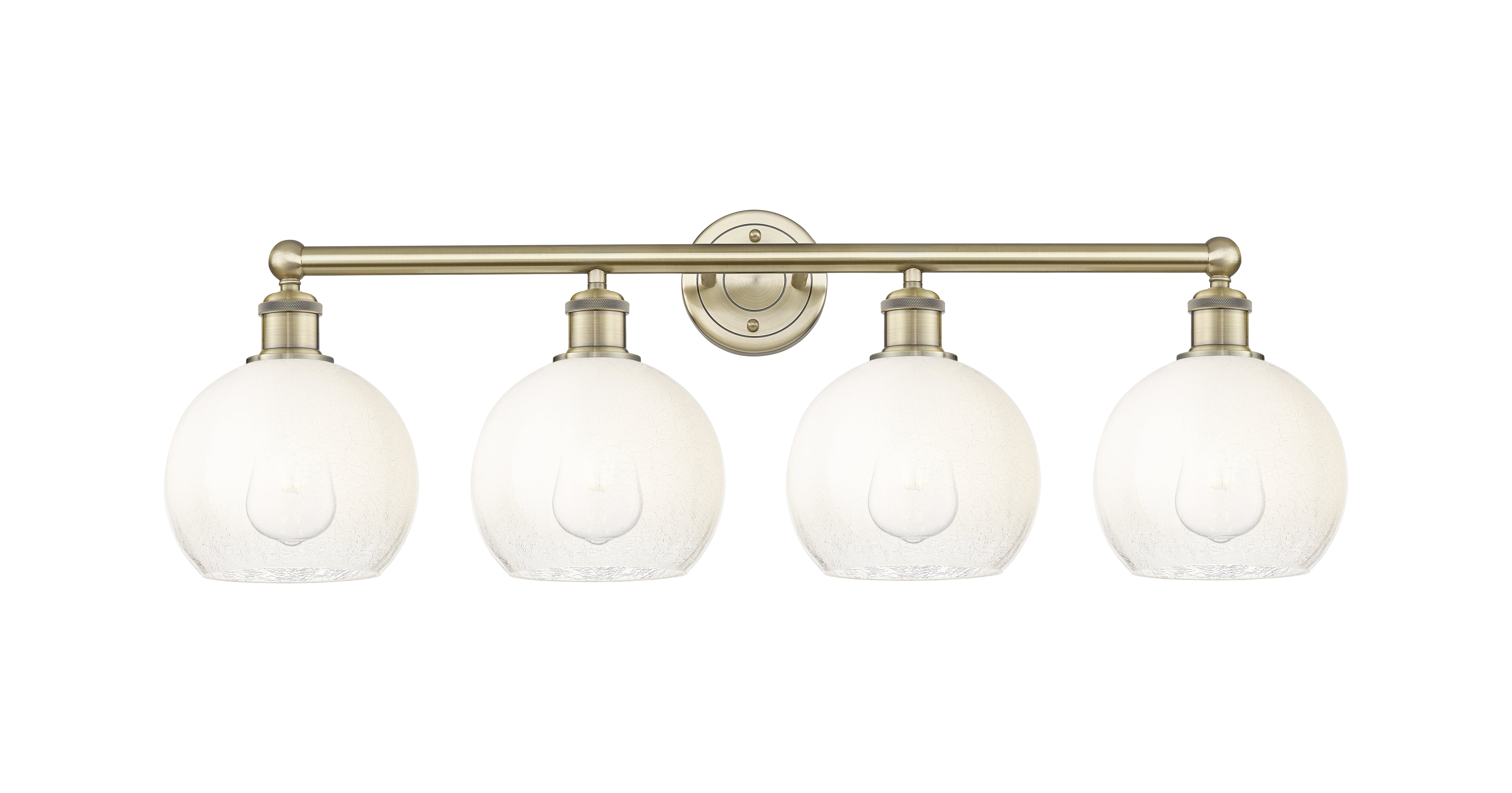 Edison Bath Vanity Light Cast Brass 33 Inch