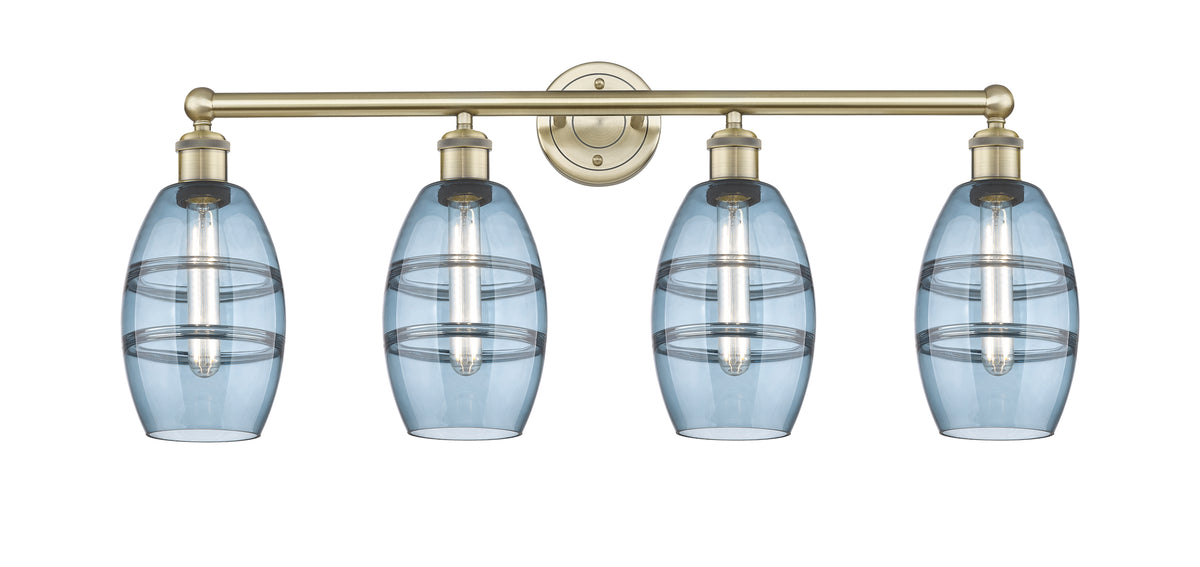 Vaz 33-Inch 4-Light Bath Vanity Light 10.375-Inch High