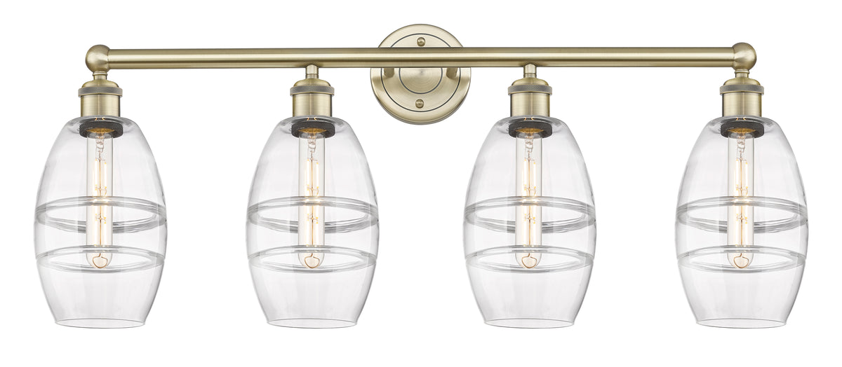 Vaz 33-Inch 4-Light Bath Vanity Light 10.375-Inch High